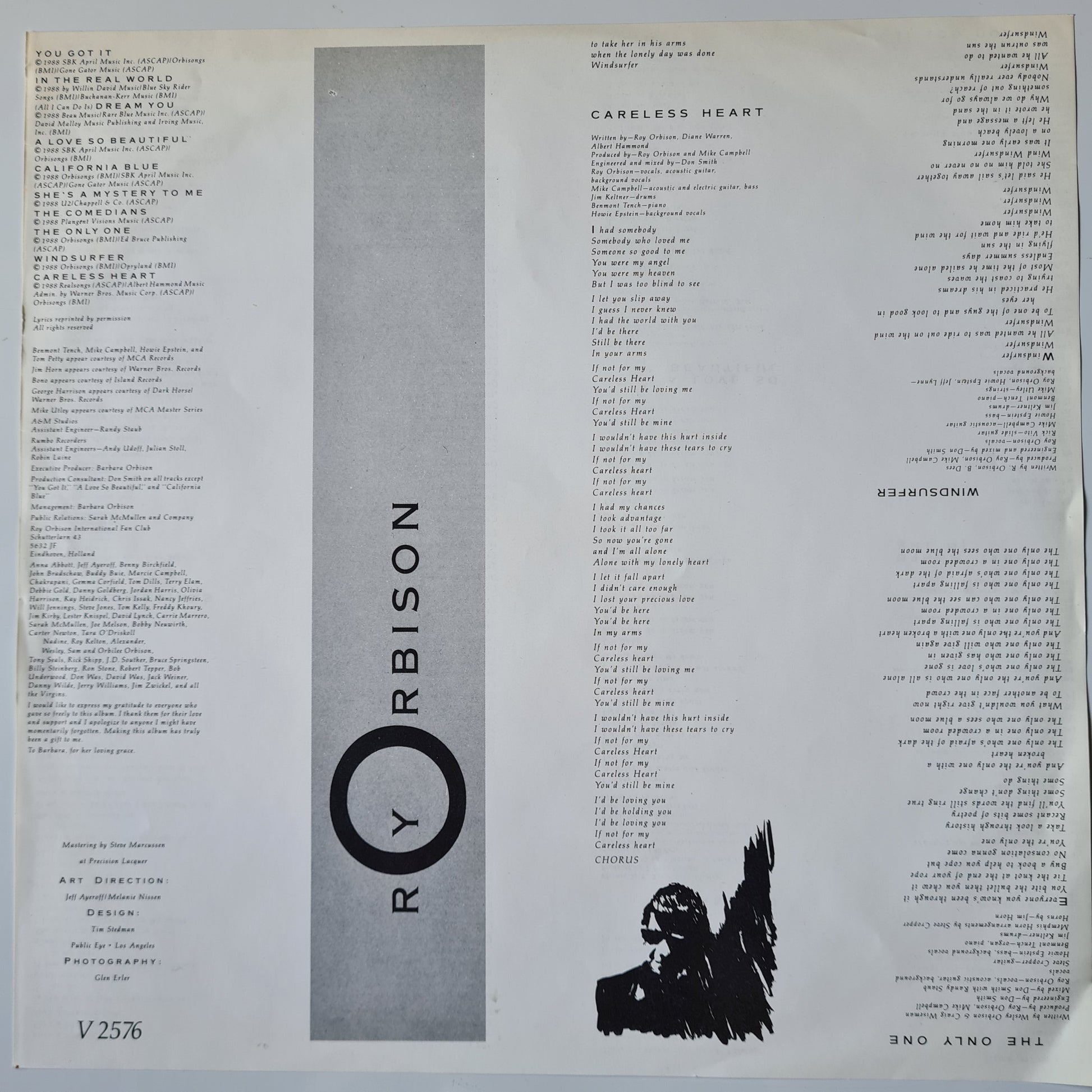 Roy Orbison – Mystery Girl - 1989 (Limited Edition with 12" Single w/ K.D Lang)  - Vinyl Record LP - Sound Hound Records
