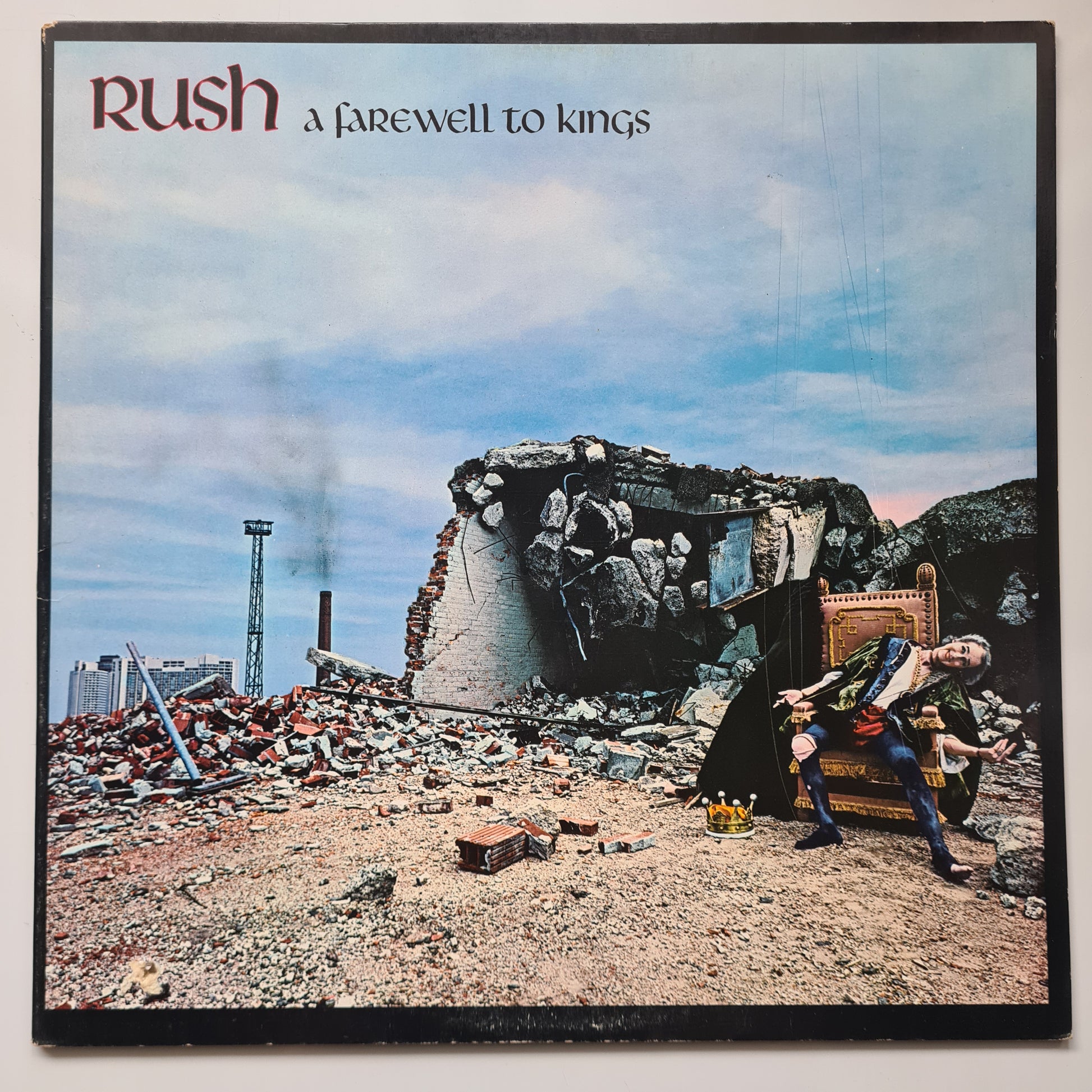 Rush – A Farewell To Kings - 1977 (Rare Light Blue Label Australian Pressing) - Vinyl Record LP (near mint) - Sound Hound Records