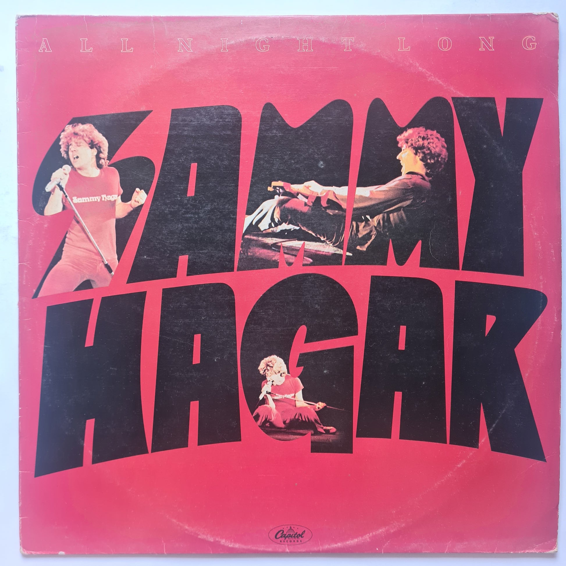 Sammy Hagar (Van Halen) – All Night Long - 1978 (UK Pressing) - Vinyl Record LP - Sound Hound Records