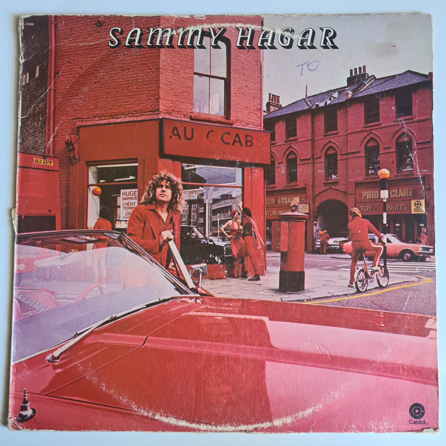 Sammy Hagar (Van Halen) – Sammy Hagar- 1977 - Vinyl Record LP - Sound Hound Records