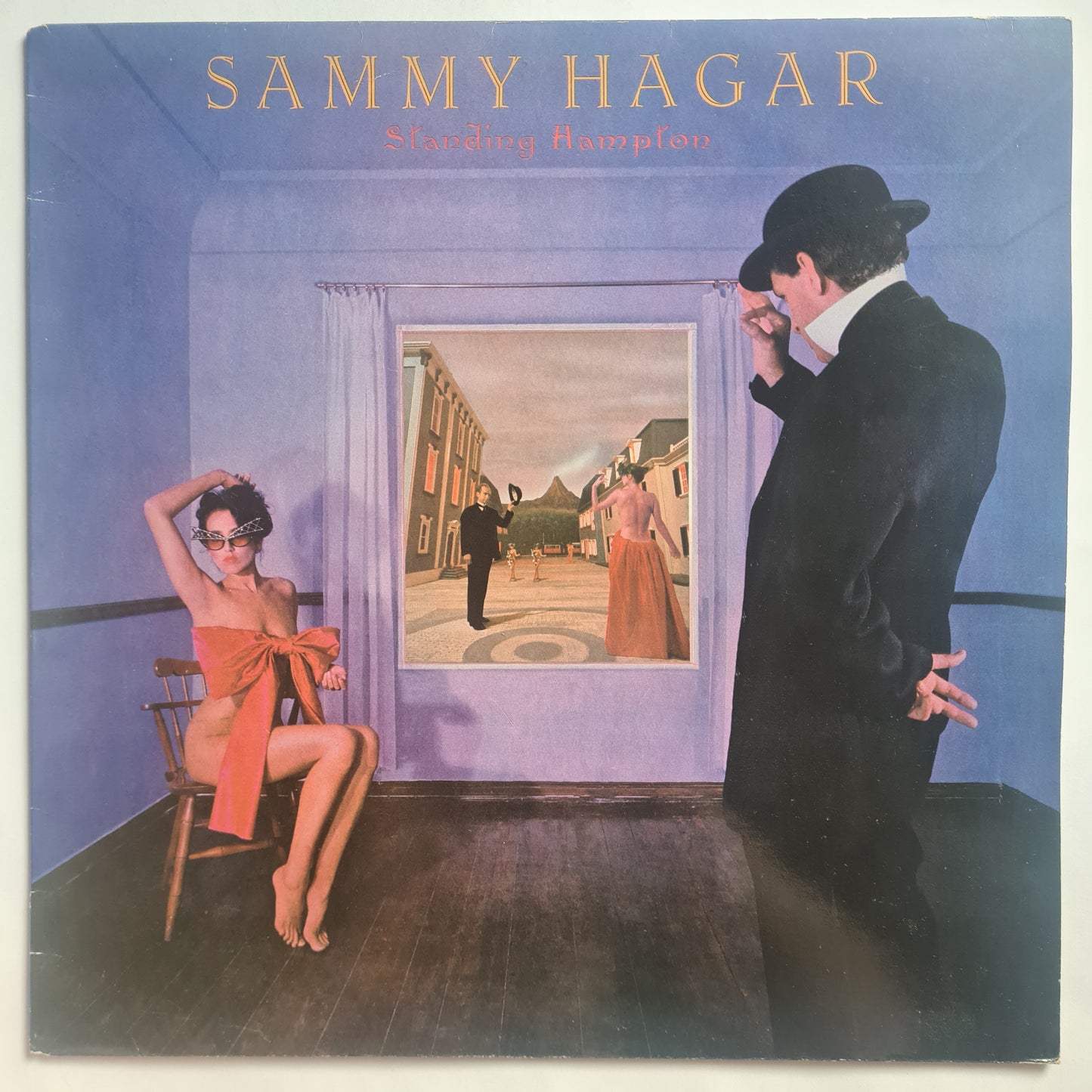 Sammy Hagar (Van Halen) – Standing Hampton - 1981 (UK Pressing) - Vinyl Record LP - Sound Hound Records