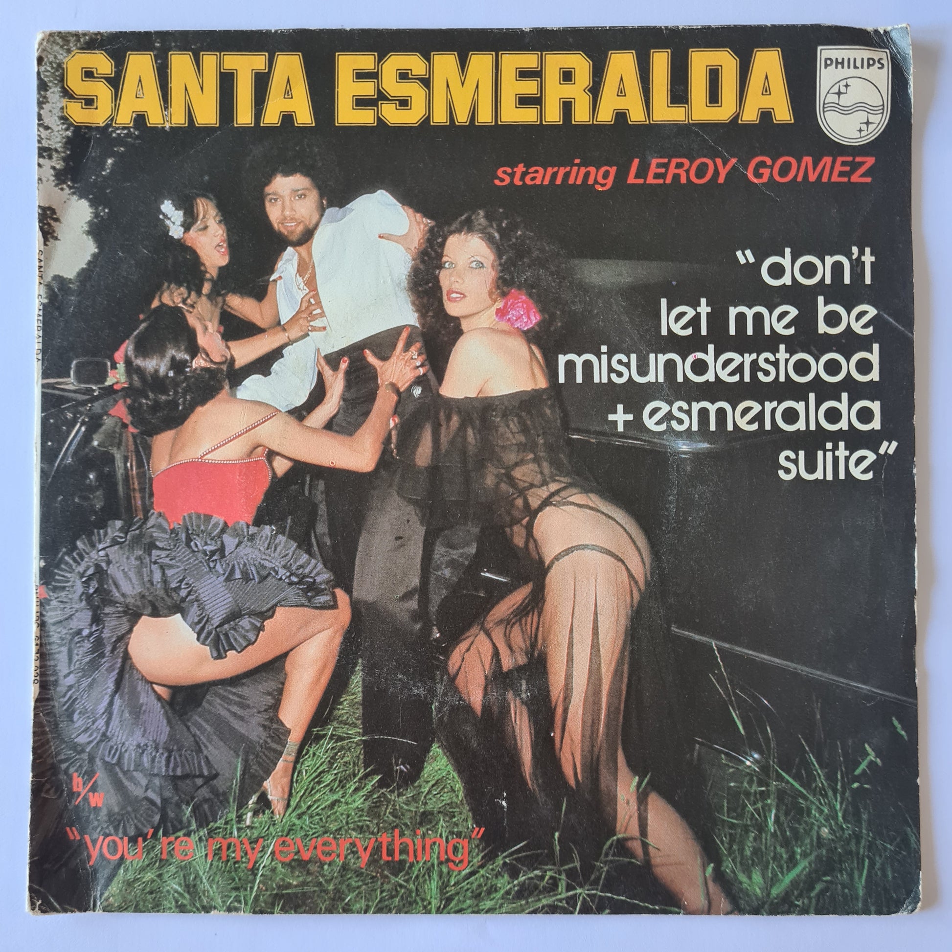 Santa Esmeralda Starring Leroy Gomez - Don't Let Me Be Misunderstood + Esmeralda Suite - 1977 - Vinyl Record 7" Single - 45 RPM - Sound Hound Records