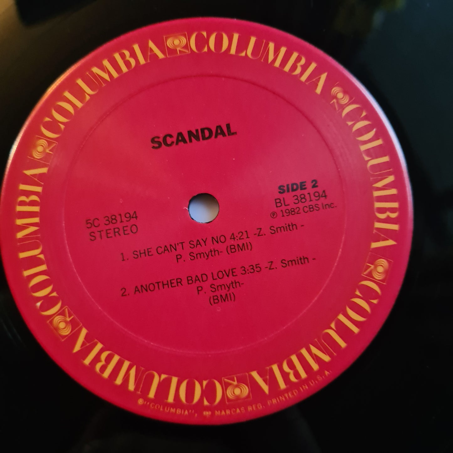 Scandal – Scandal- 1982 - Vinyl Record LP - Sound Hound Records