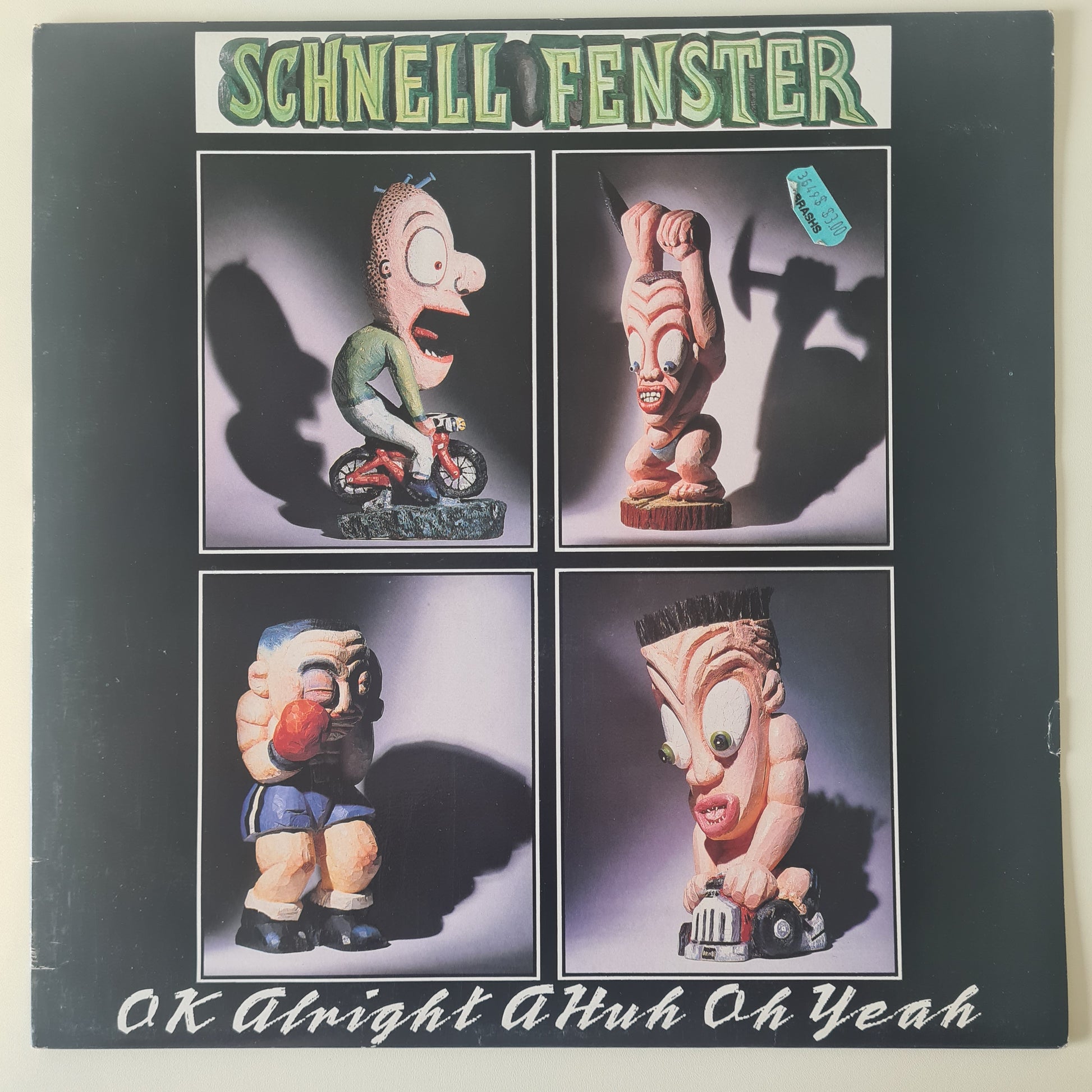 Schnell Fenster (Split Enz) - OK Alright A Huh Oh Yeah - 1991 - Vinyl Record LP (near mint) - Sound Hound Records