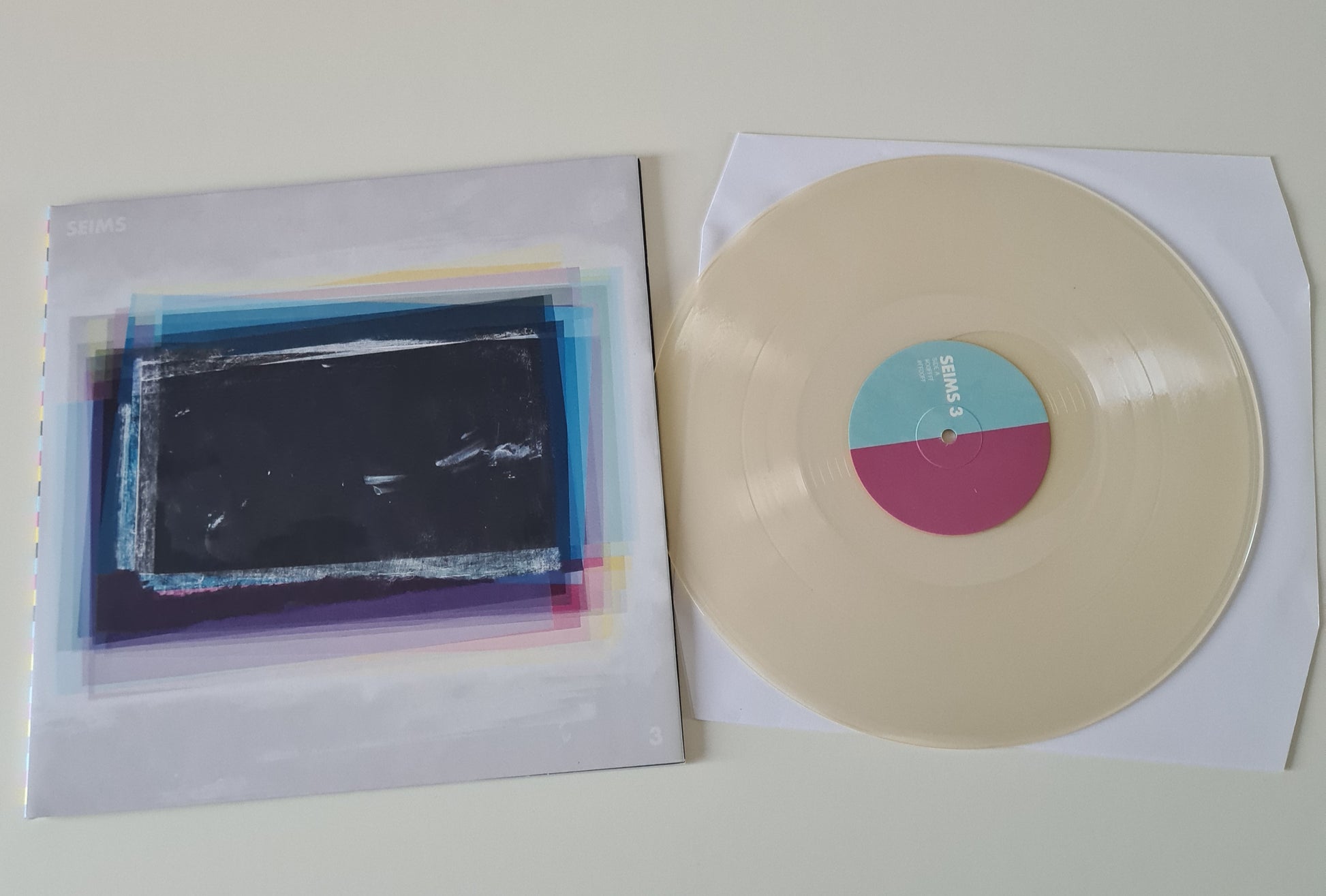 Seims – 3 - 2017 - Vinyl Record LP (Limited Edition, Clear Vinyl) - Sound Hound Records