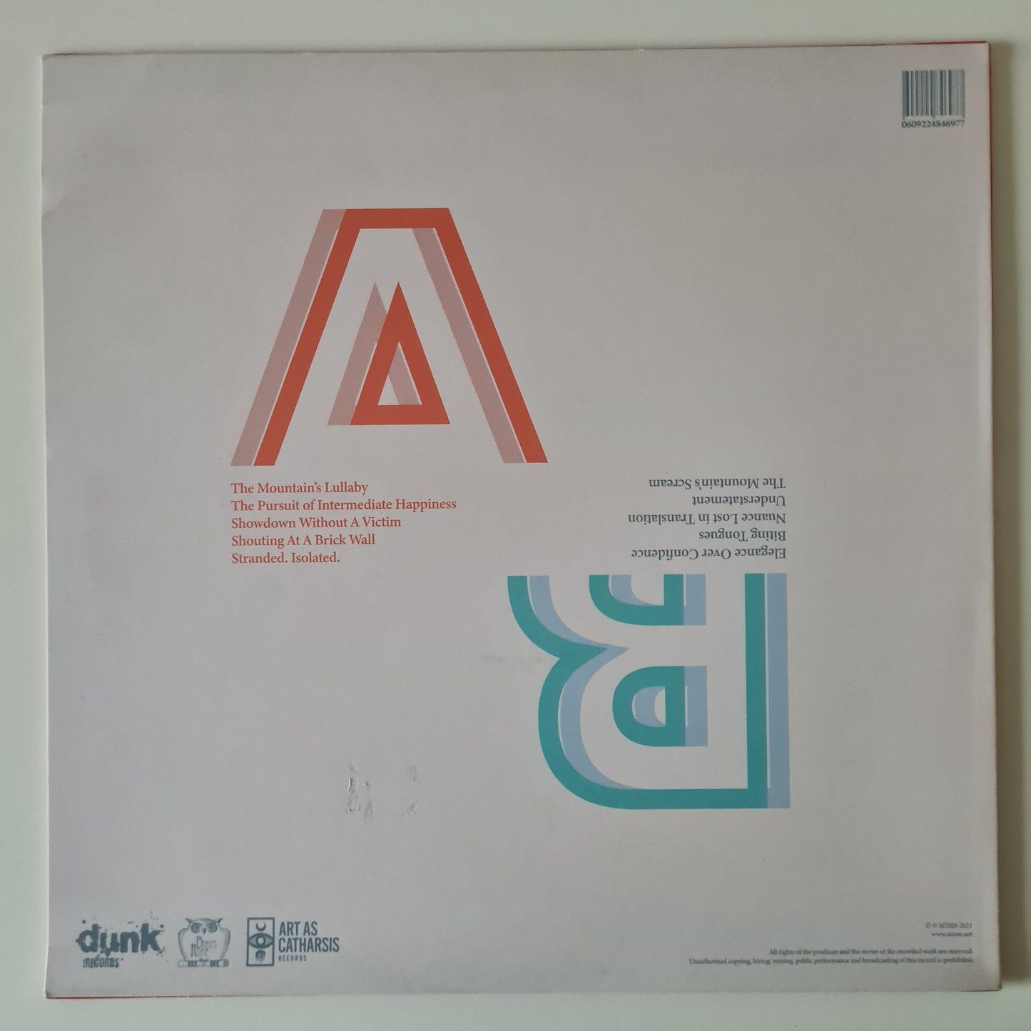 Seims – Four - 2021 - Vinyl Record LP (Limited Edition Pink Translucent Vinyl) - Sound Hound Records