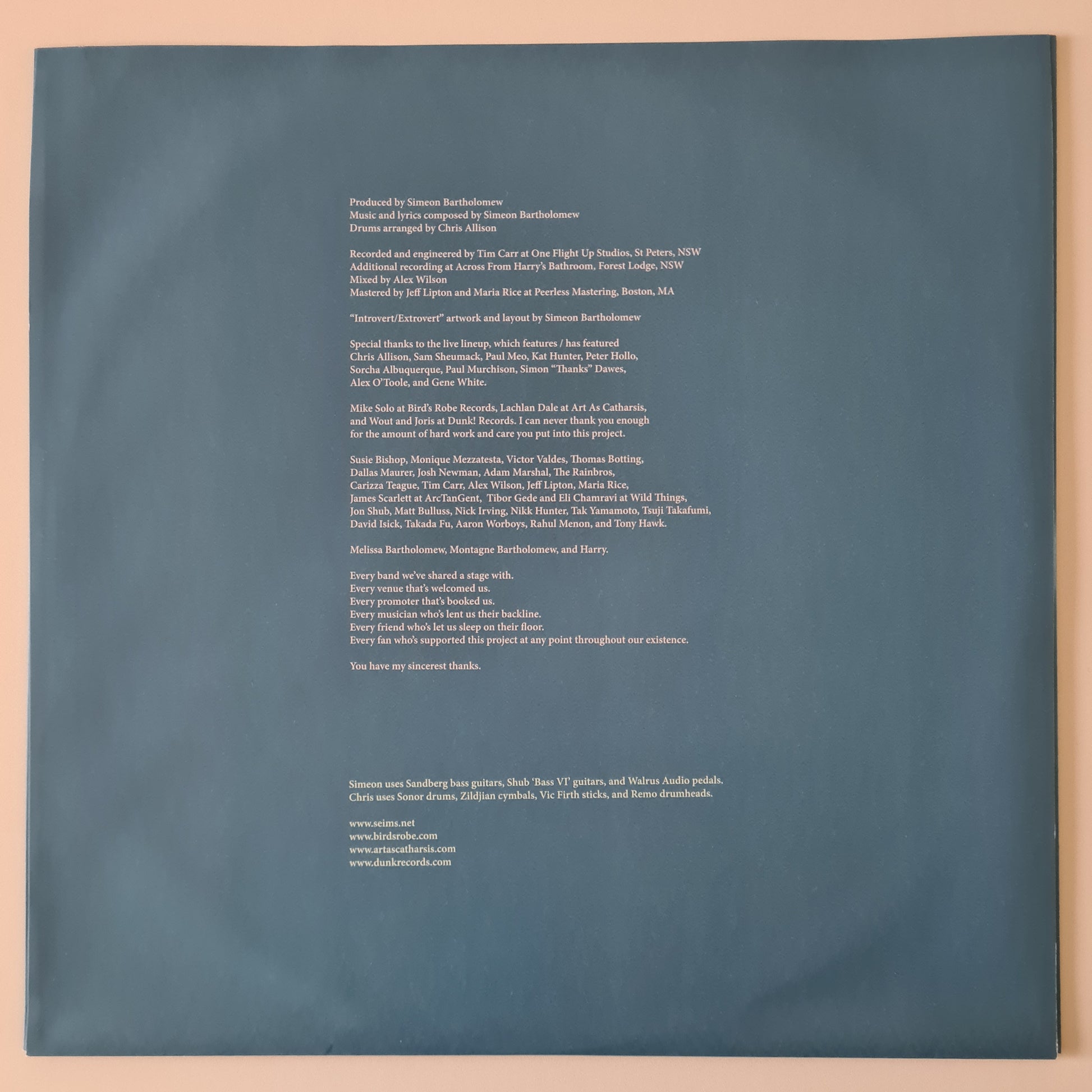Seims – Four - 2021 - Vinyl Record LP (Limited Edition Pink Translucent Vinyl) - Sound Hound Records