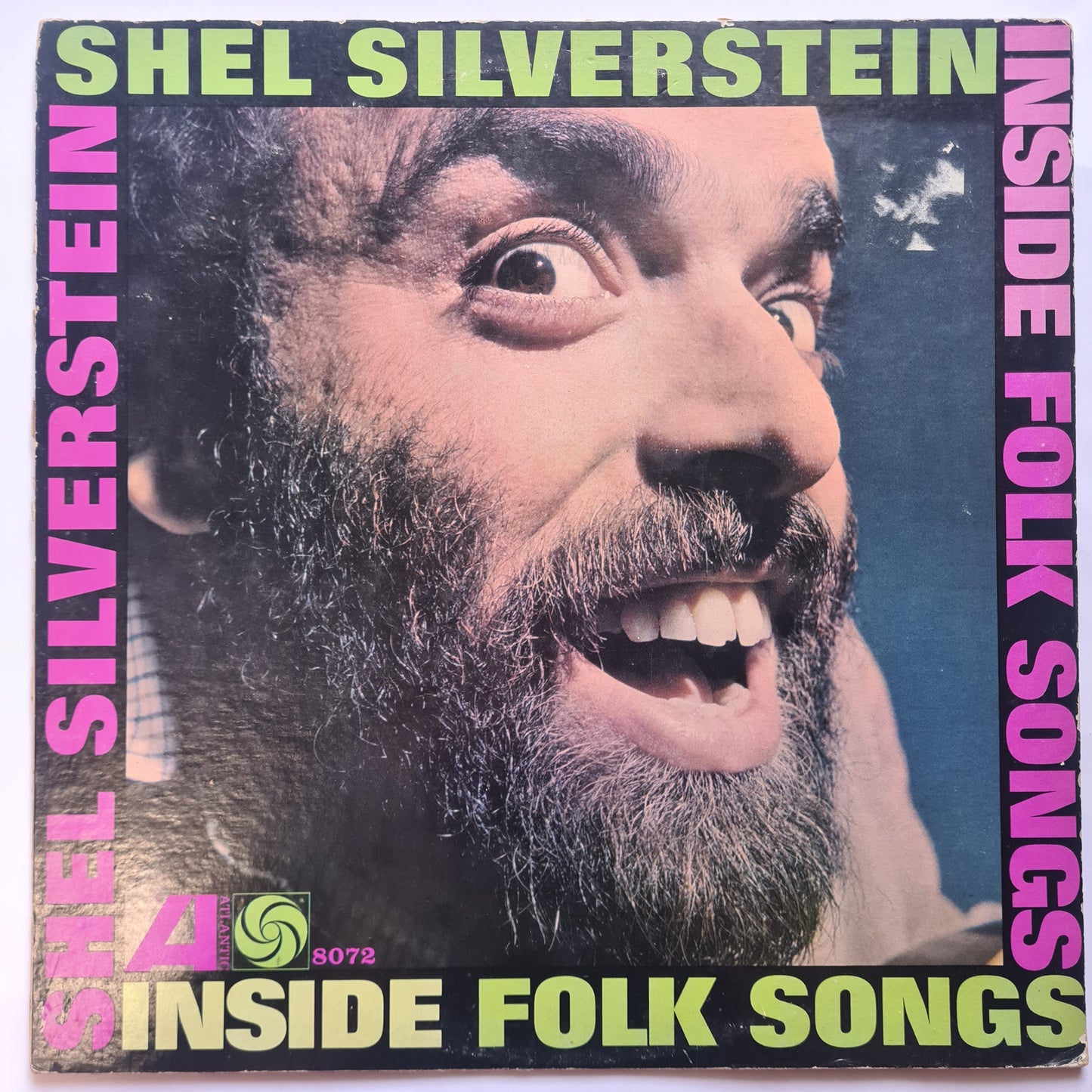 Shel Silverstein – Inside Folk Songs- 1963 (Mono Pressing) - Vinyl Record LP - Sound Hound Records