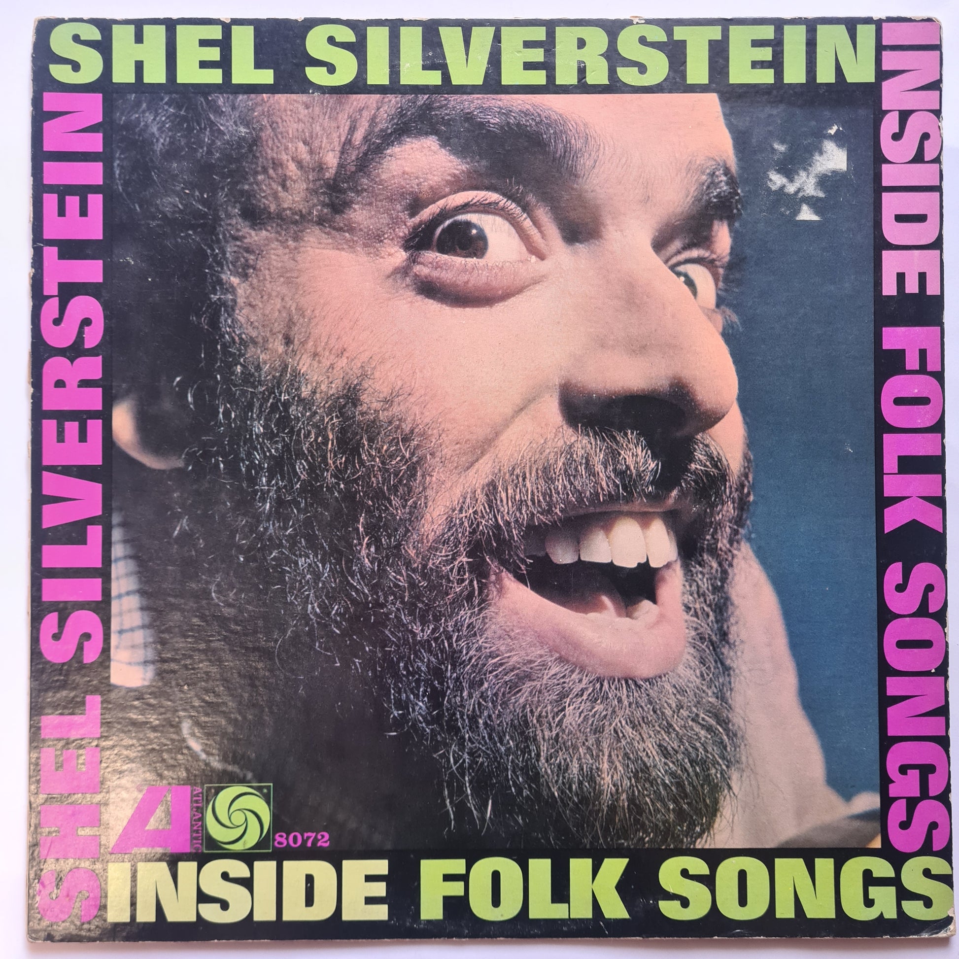 Shel Silverstein – Inside Folk Songs- 1963 (Mono Pressing) - Vinyl Record LP - Sound Hound Records