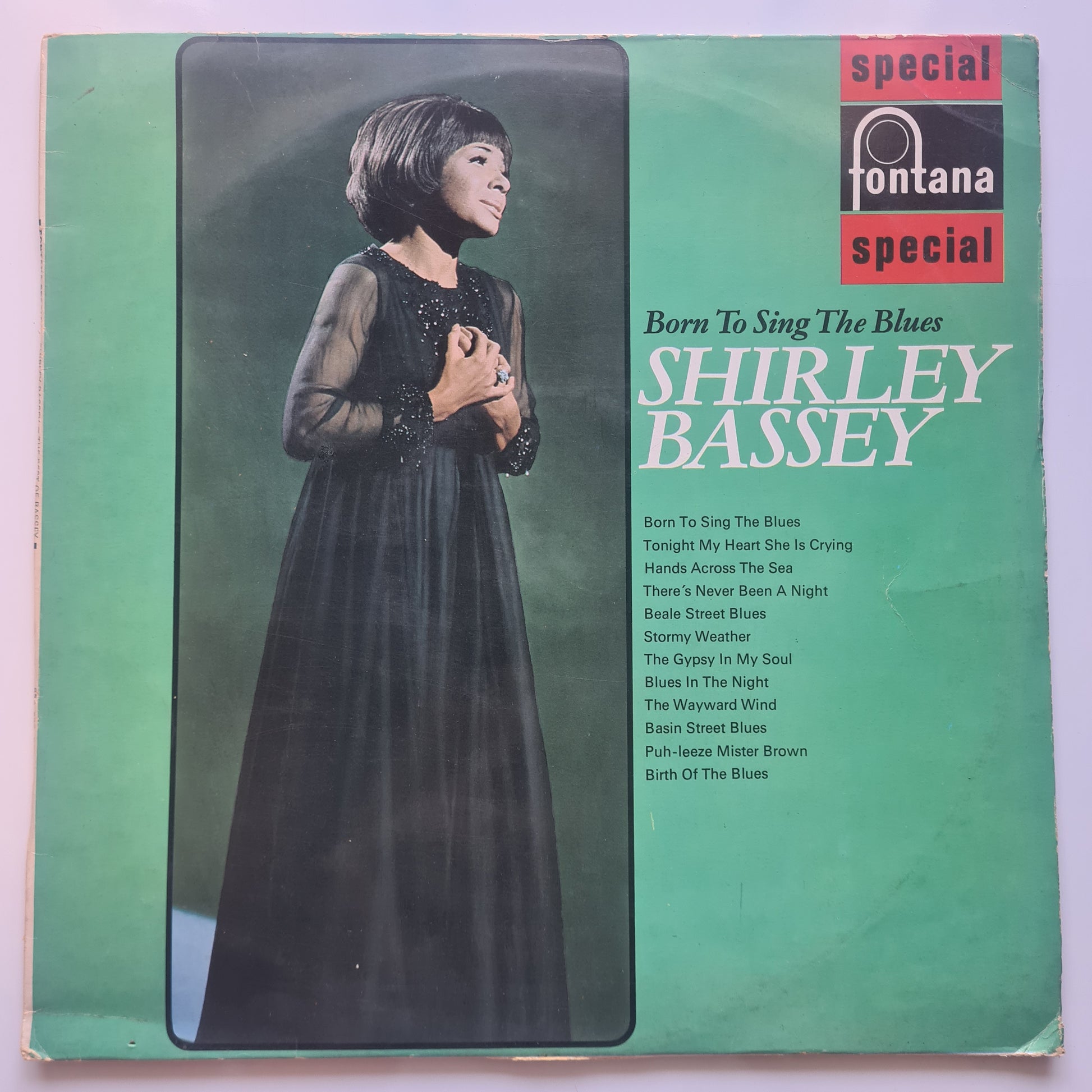 Shirley Bassey - Born To Sing The Blues - 1967 - Vinyl Record LP - Sound Hound Records