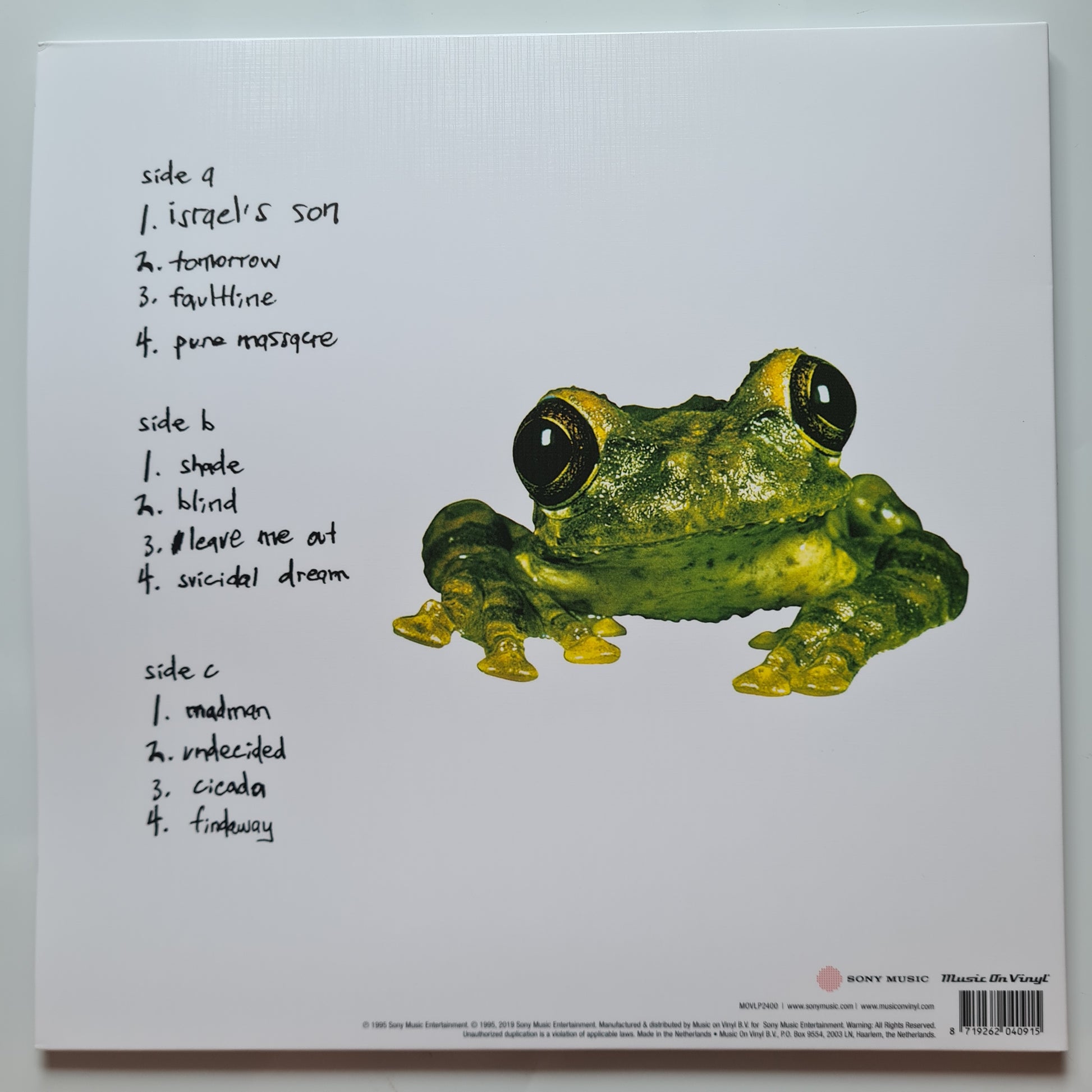 Silverchair – Frogstomp - 1995 (2025 European Yellow & Green Marbled Vinyl Press) - Vinyl Record 2LP (Brand New) - Sound Hound Records