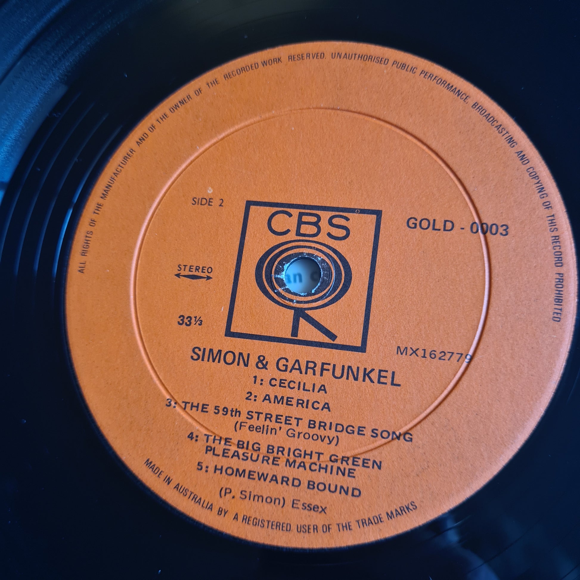 Simon & Garfunkel – Simon & Garfunkel (Greatest Hits) - 1970 - Vinyl Record LP - Sound Hound Records