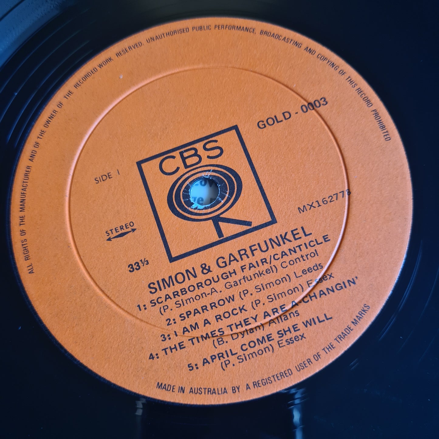 Simon & Garfunkel – Simon & Garfunkel (Greatest Hits) - 1970 - Vinyl Record LP - Sound Hound Records