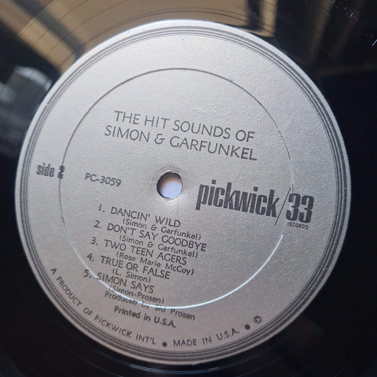 Simon & Garfunkel – Simon & Garfunkel (Mono USA Compilation) - 1967 - Vinyl Record LP - Sound Hound Records