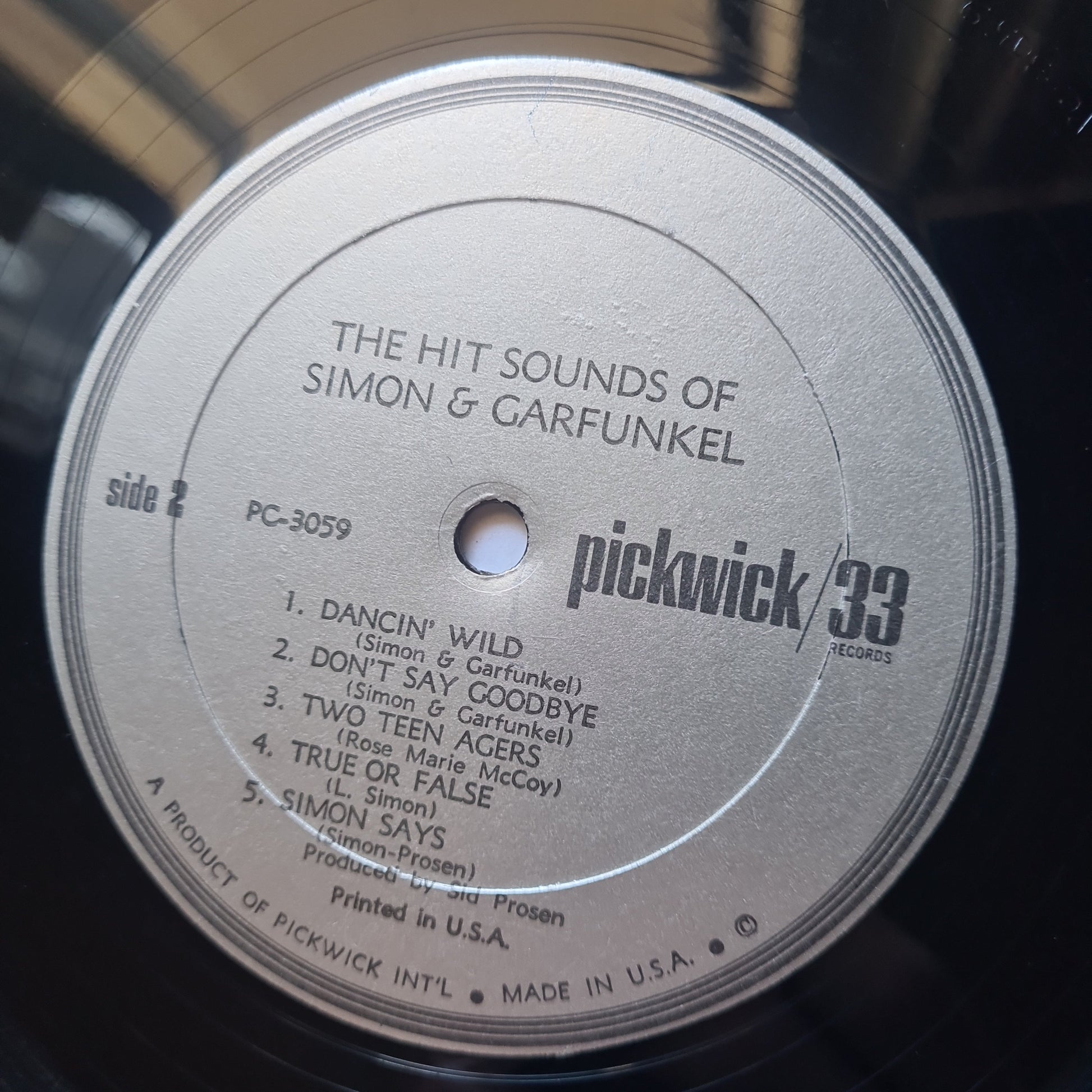 Simon & Garfunkel – Simon & Garfunkel (Mono USA Compilation) - 1967 - Vinyl Record LP - Sound Hound Records
