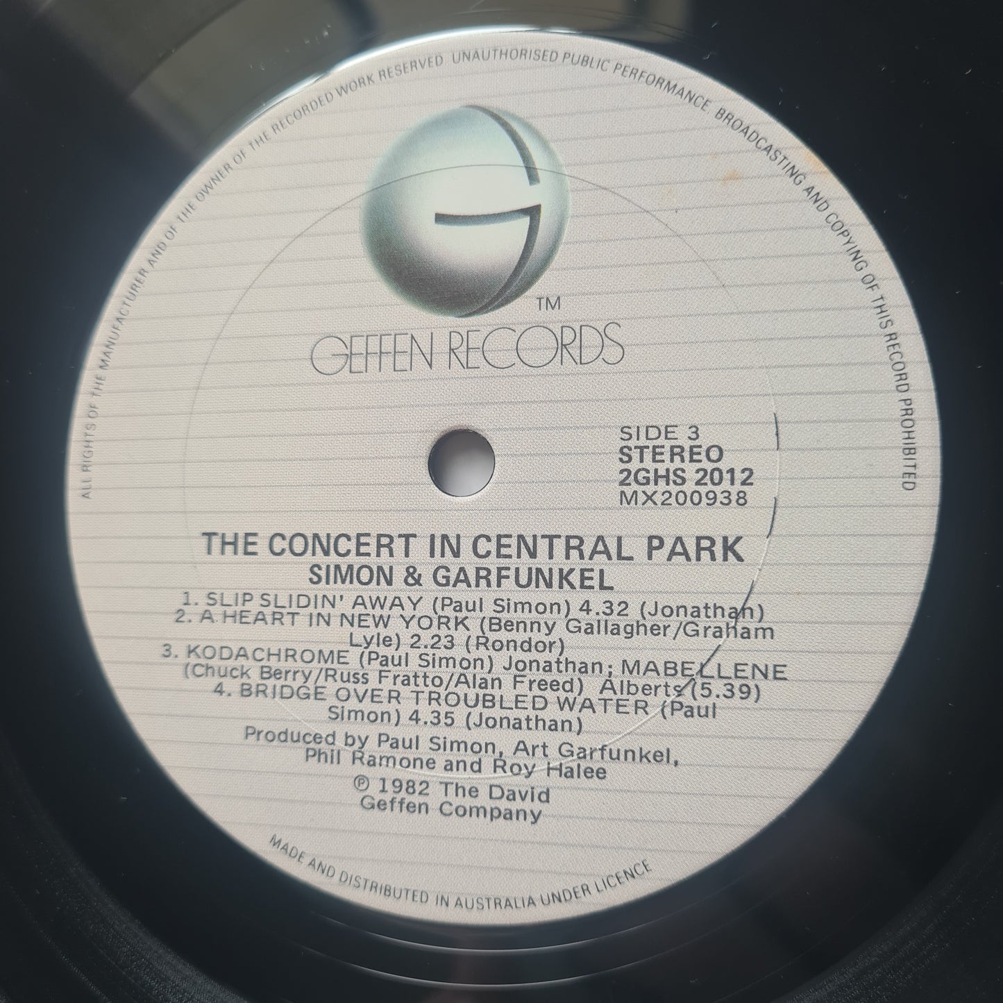 Simon & Garfunkel – The Concert In Central Park - 1982 (Gatefold 2LP) - Vinyl Record - Sound Hound Records