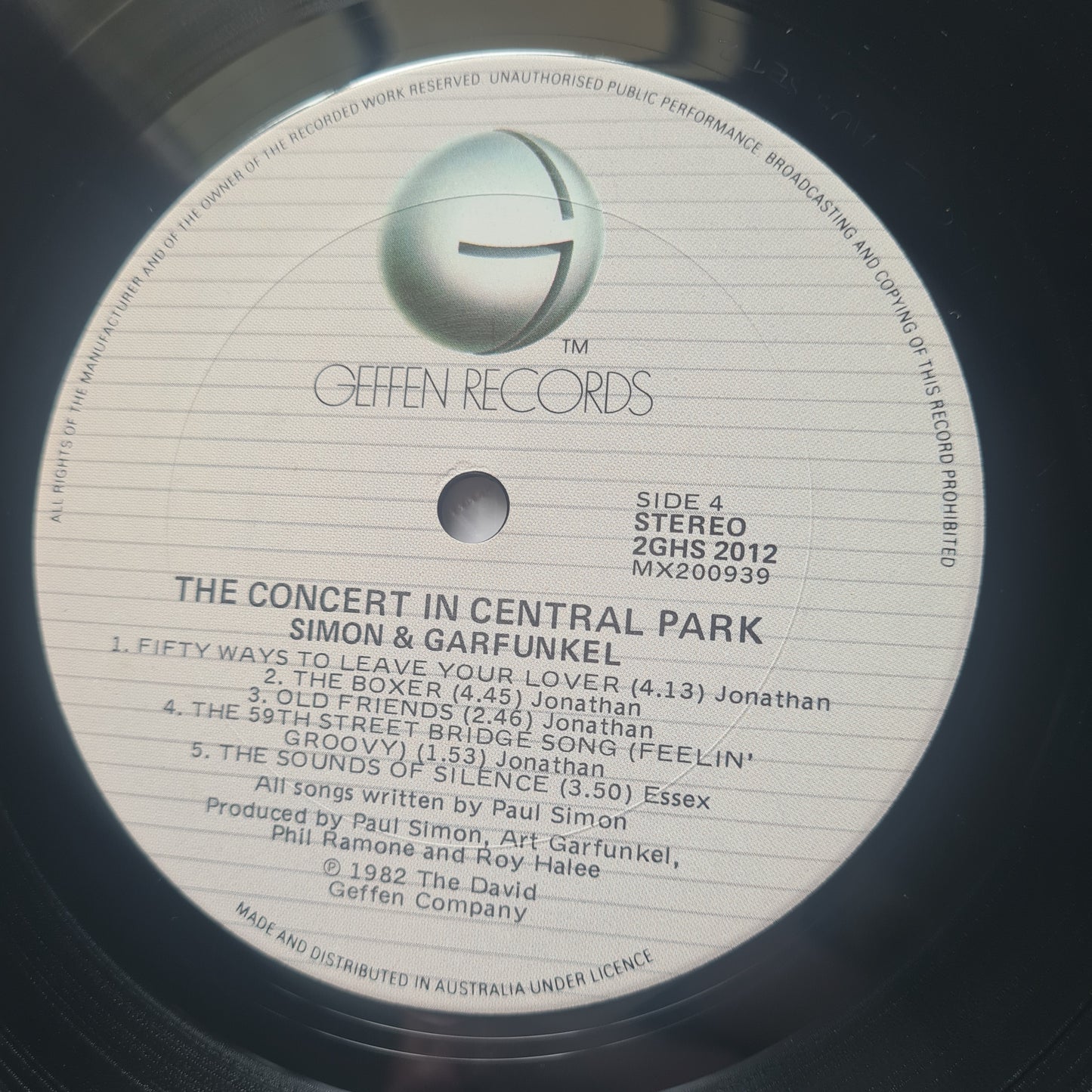 Simon & Garfunkel – The Concert In Central Park - 1982 (Gatefold 2LP) - Vinyl Record - Sound Hound Records