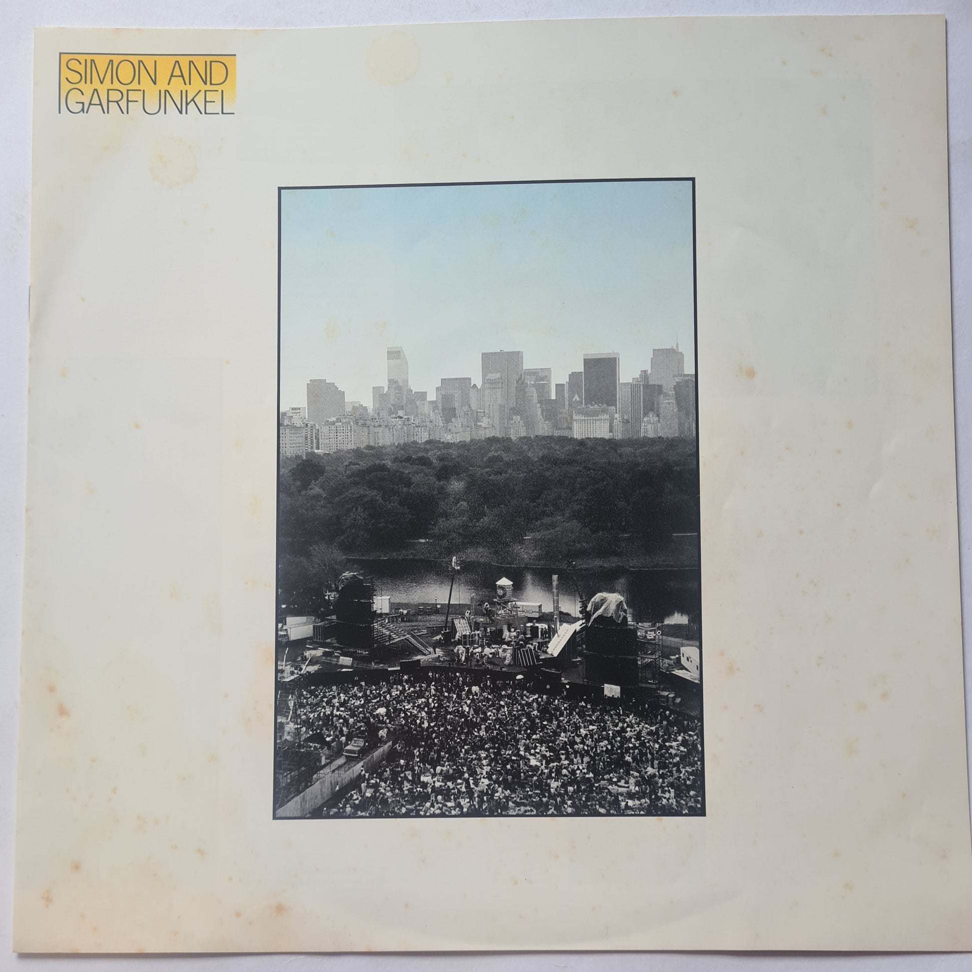 Simon & Garfunkel – The Concert In Central Park - 1982 (Gatefold 2LP) - Vinyl Record - Sound Hound Records