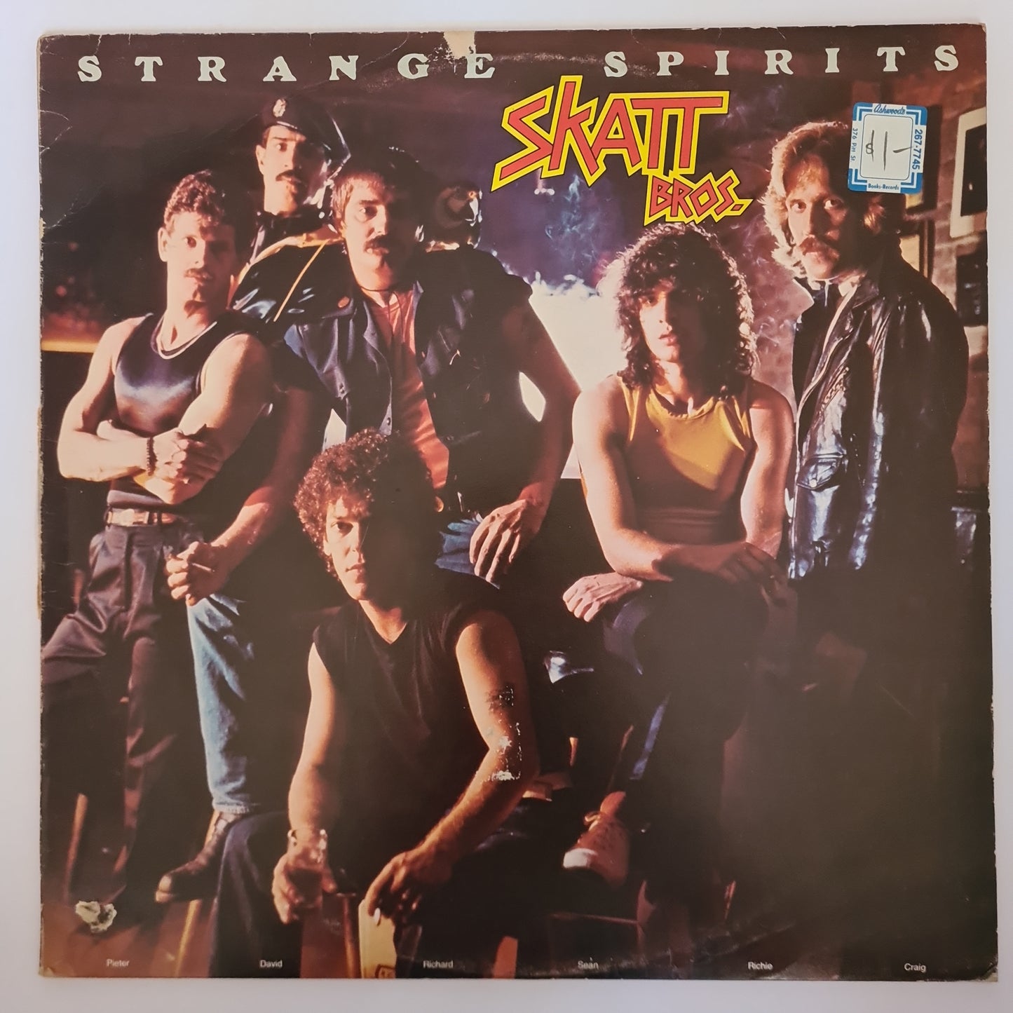 Skatt Bros (KISS related) – Strange Spirits - 1979 - Vinyl Record LP - Sound Hound Records