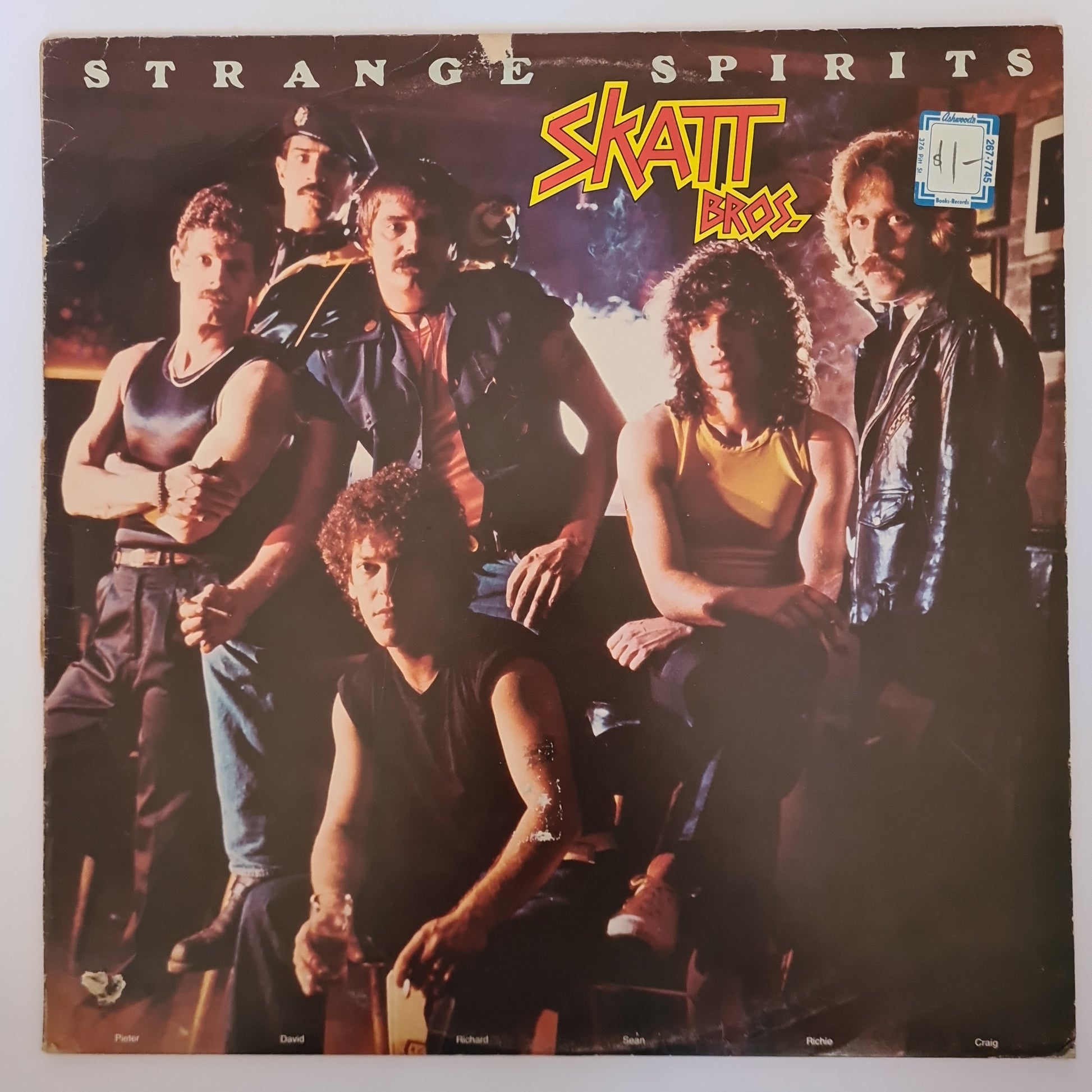 Skatt Bros (KISS related) – Strange Spirits - 1979 - Vinyl Record LP - Sound Hound Records