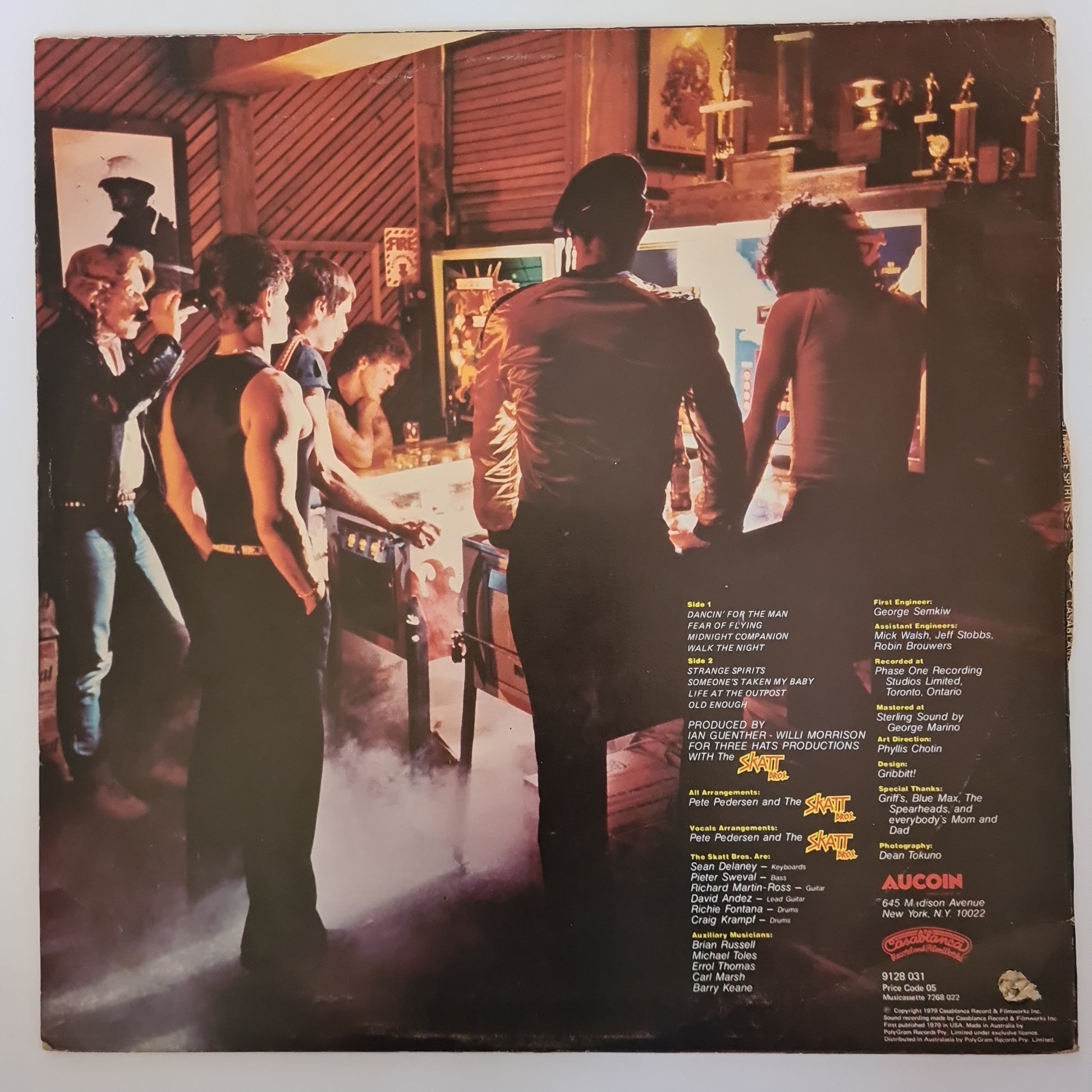 Skatt Bros (KISS related) – Strange Spirits - 1979 - Vinyl Record LP - Sound Hound Records