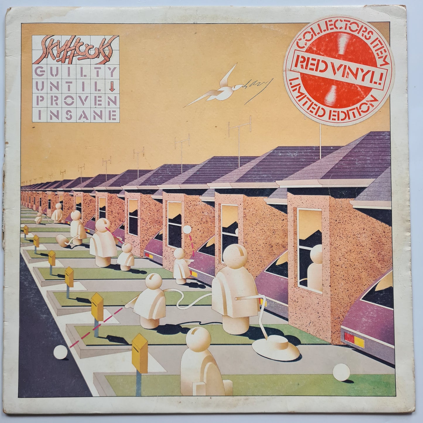 Skyhooks – Guilty Until Proven Insane - 1978 (Limited Edition RED VINYL) - Vinyl Record LP - Sound Hound Records