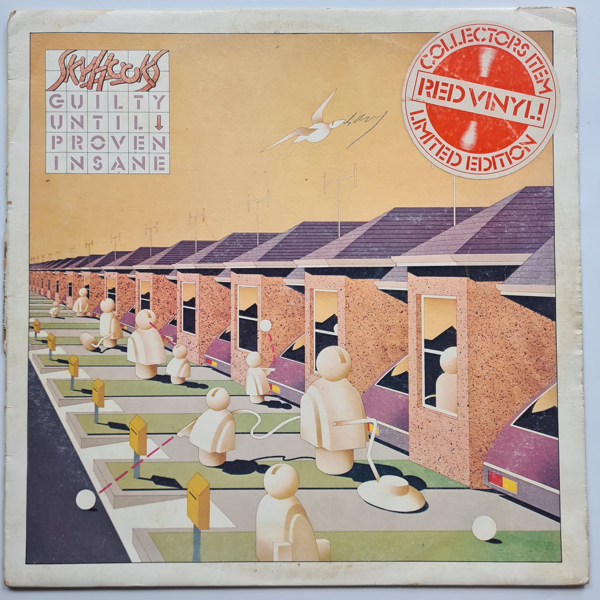 Skyhooks – Guilty Until Proven Insane - 1978 (Limited Edition RED VINYL) - Vinyl Record LP - Sound Hound Records