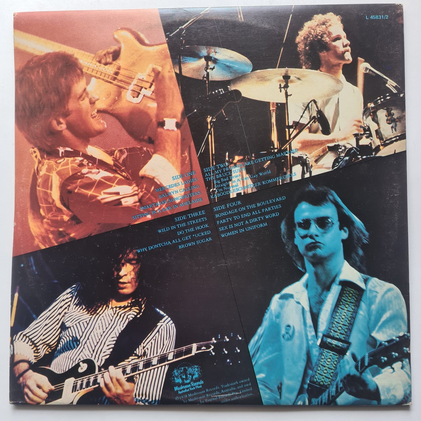 Skyhooks – Live! Be In It - 1978 (Gatefold) - Vinyl Record 2LP - Sound Hound Records