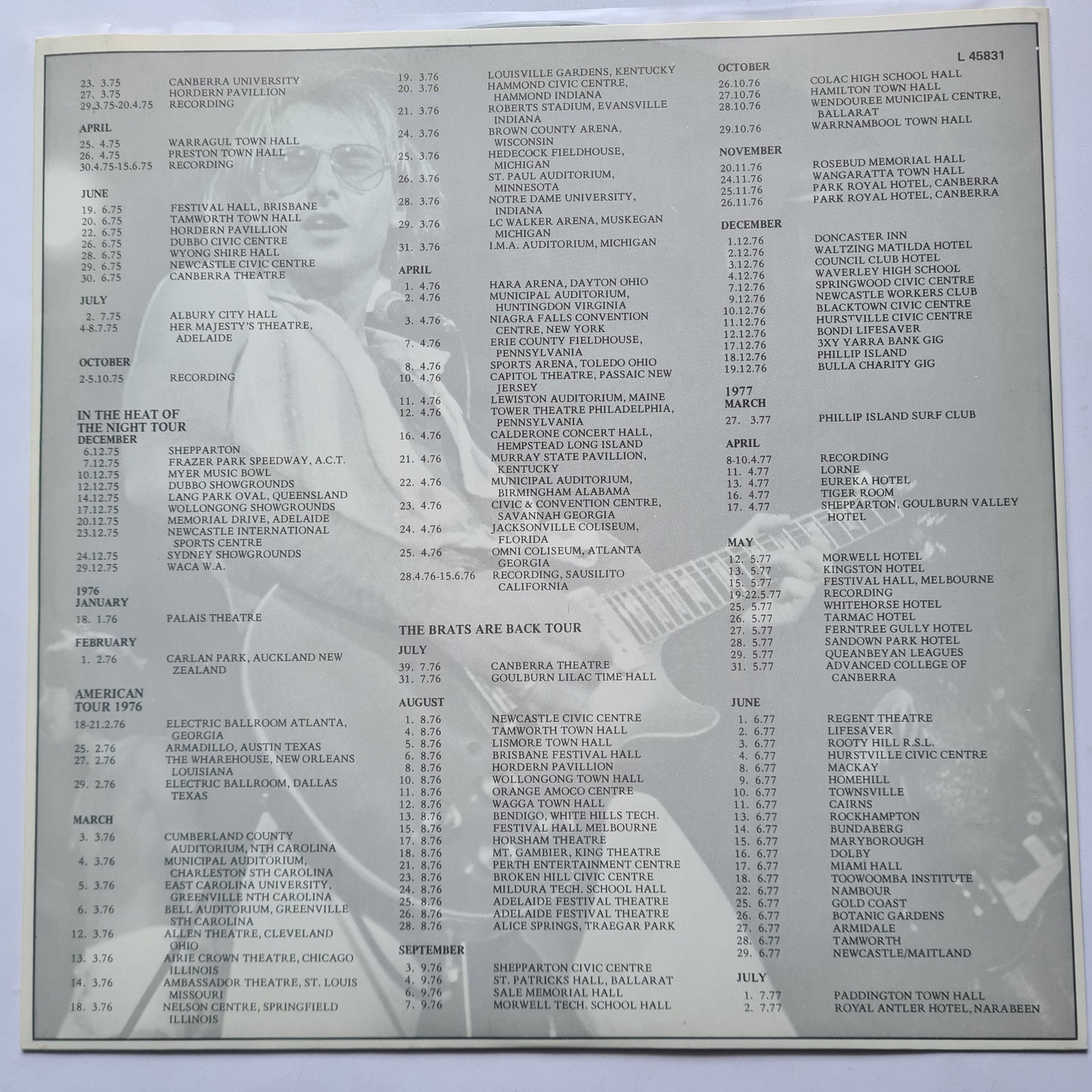 Skyhooks – Live! Be In It - 1978 (Gatefold) - Vinyl Record 2LP - Sound Hound Records