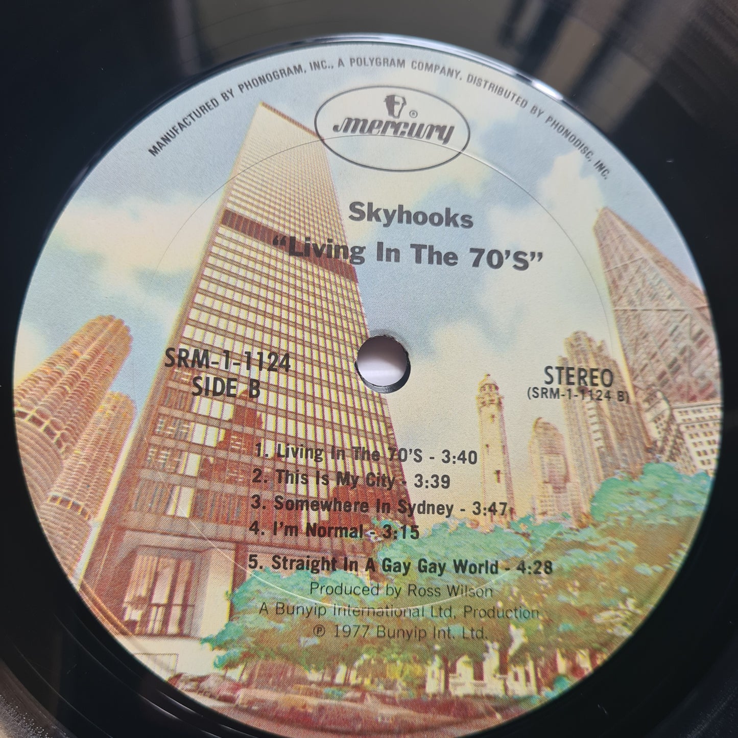 Skyhooks – Living In The 70's - 1977 (RARE USA Compilation Pressing) - Vinyl Record LP - Sound Hound Records