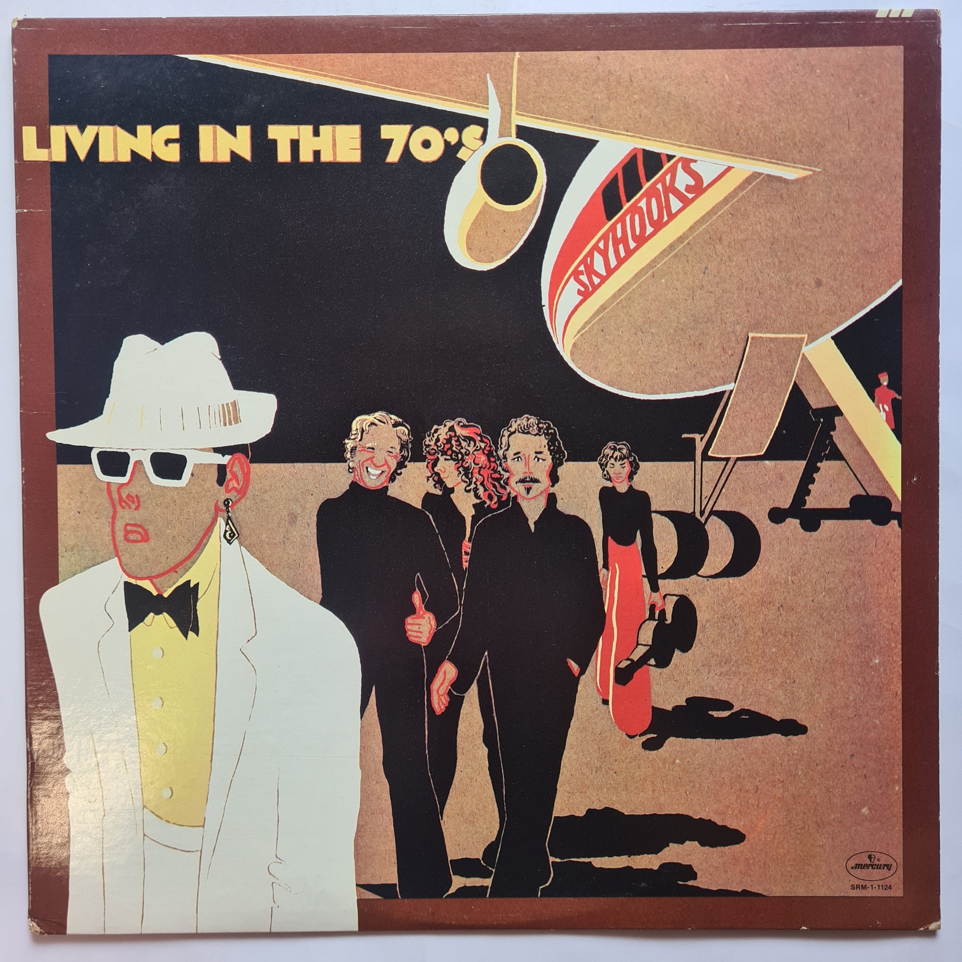 Skyhooks – Living In The 70's - 1977 (RARE USA Compilation Pressing) - Vinyl Record LP - Sound Hound Records