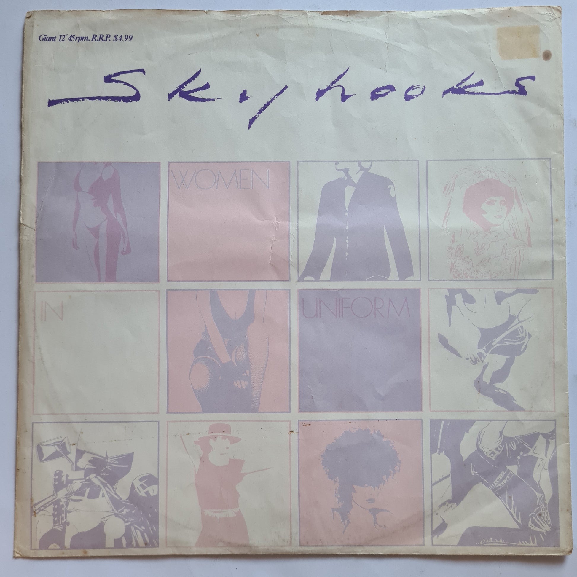 Skyhooks – Women In Uniform (Extended Dance Mix) - 1983 (12inch Single) - Vinyl Record - Sound Hound Records