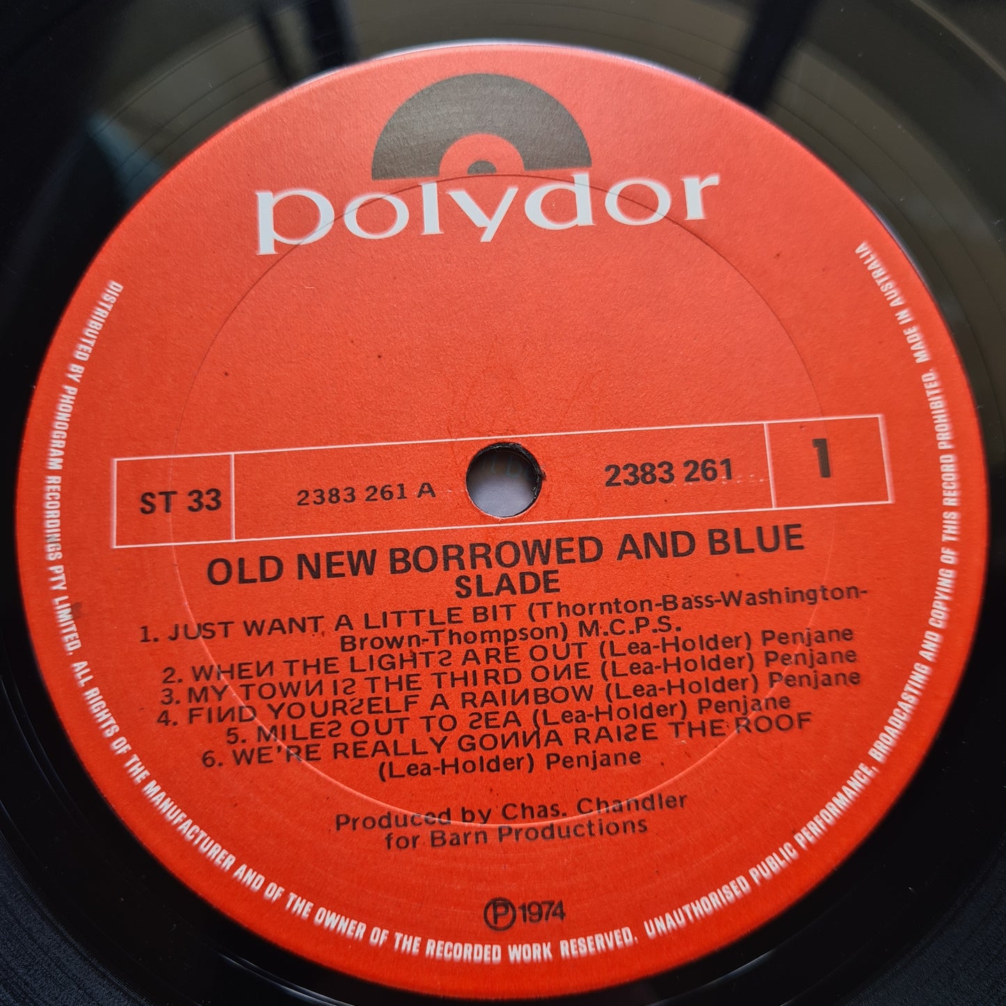 Slade – Old New Borrowed & Blue - 1974 - Vinyl Record LP - Sound Hound Records