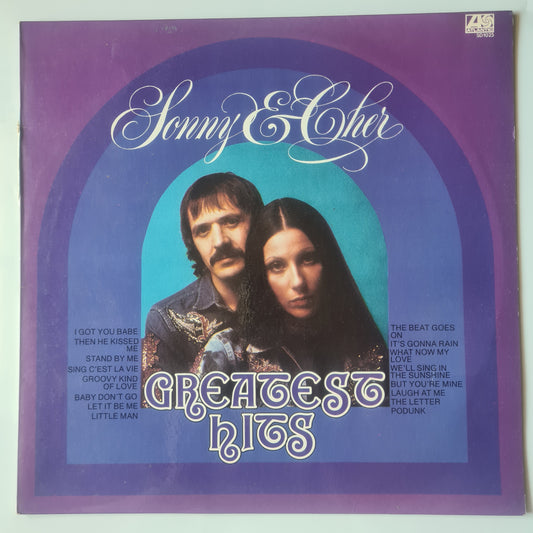 Sonny & Cher– Greatest Hits - 1975 - Vinyl Record LP - Sound Hound Records