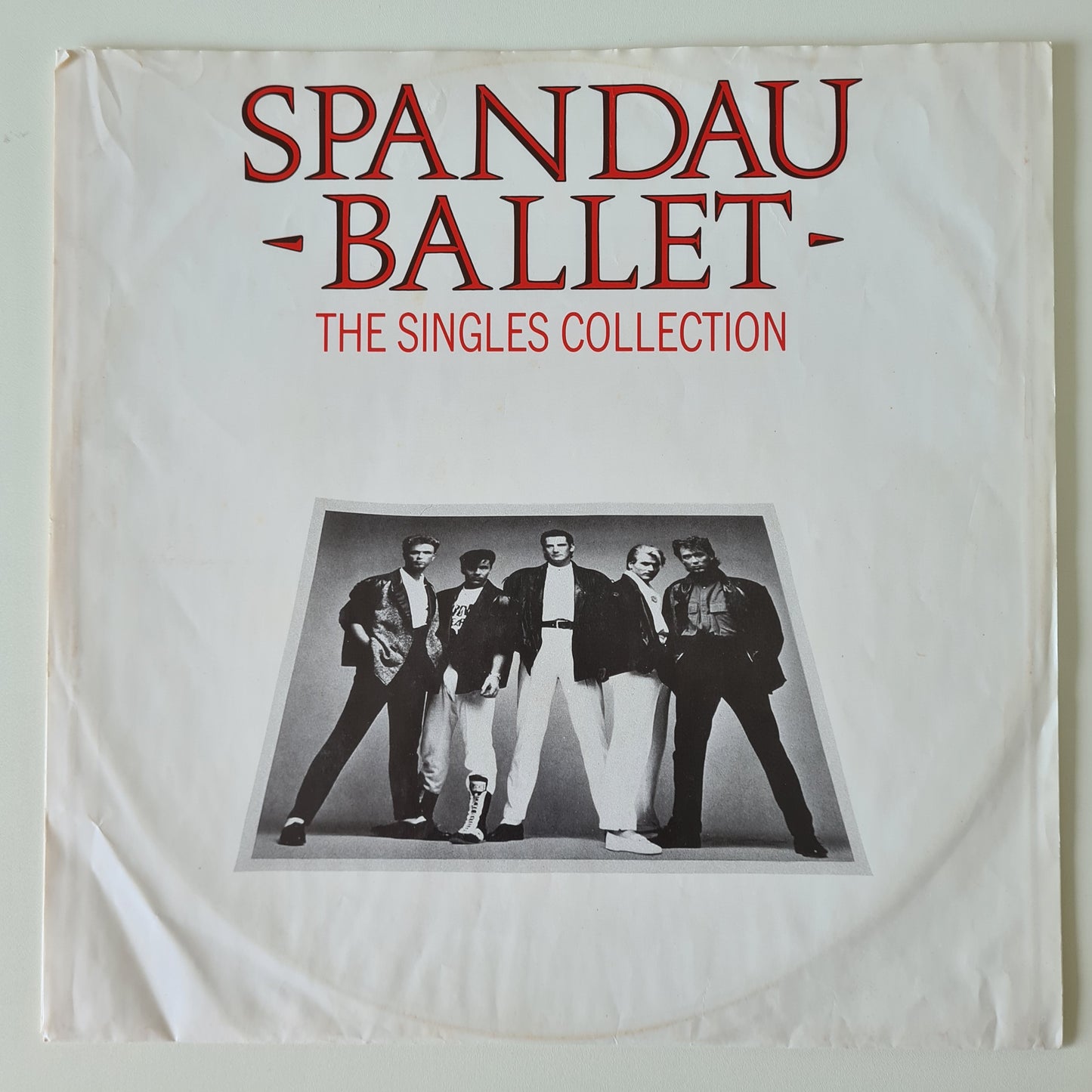 Spandau Ballet - The Singles Collection - 1985 - Vinyl Record LP (with bonus Red Vinyl Dance Mix LP) - Sound Hound Records