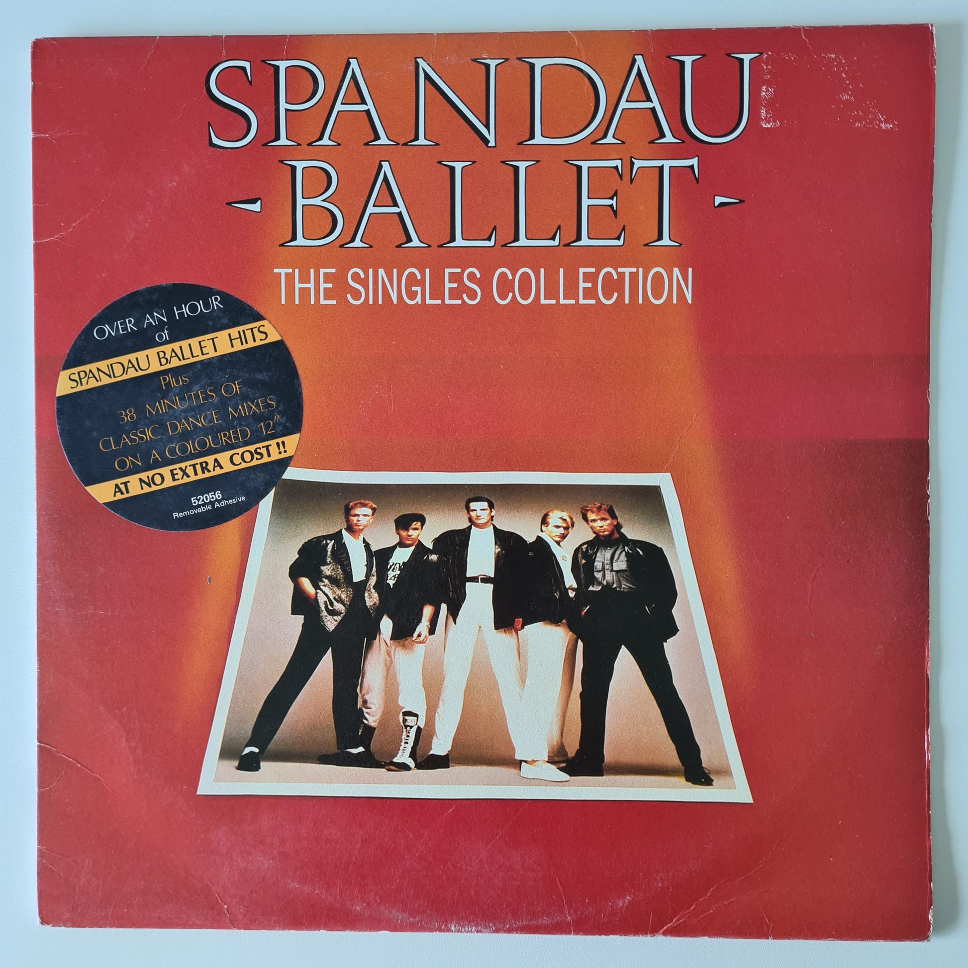 Spandau Ballet - The Singles Collection - 1985 - Vinyl Record LP (with bonus Red Vinyl Dance Mix LP) - Sound Hound Records