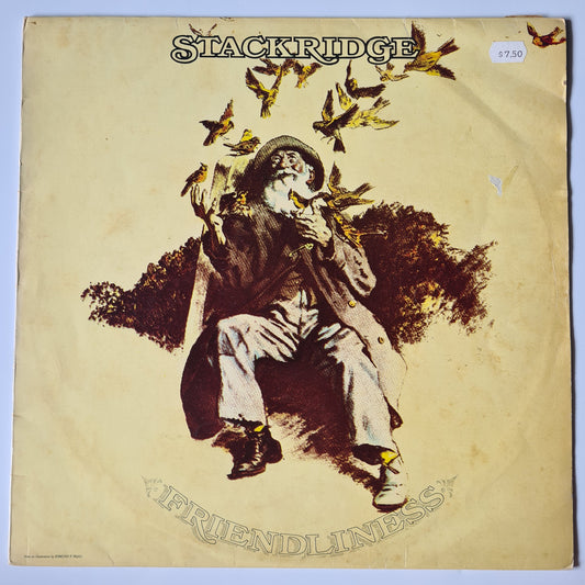 Stackridge – Friendliness - 1972 (UK Pressing) - Vinyl Record LP - Sound Hound Records