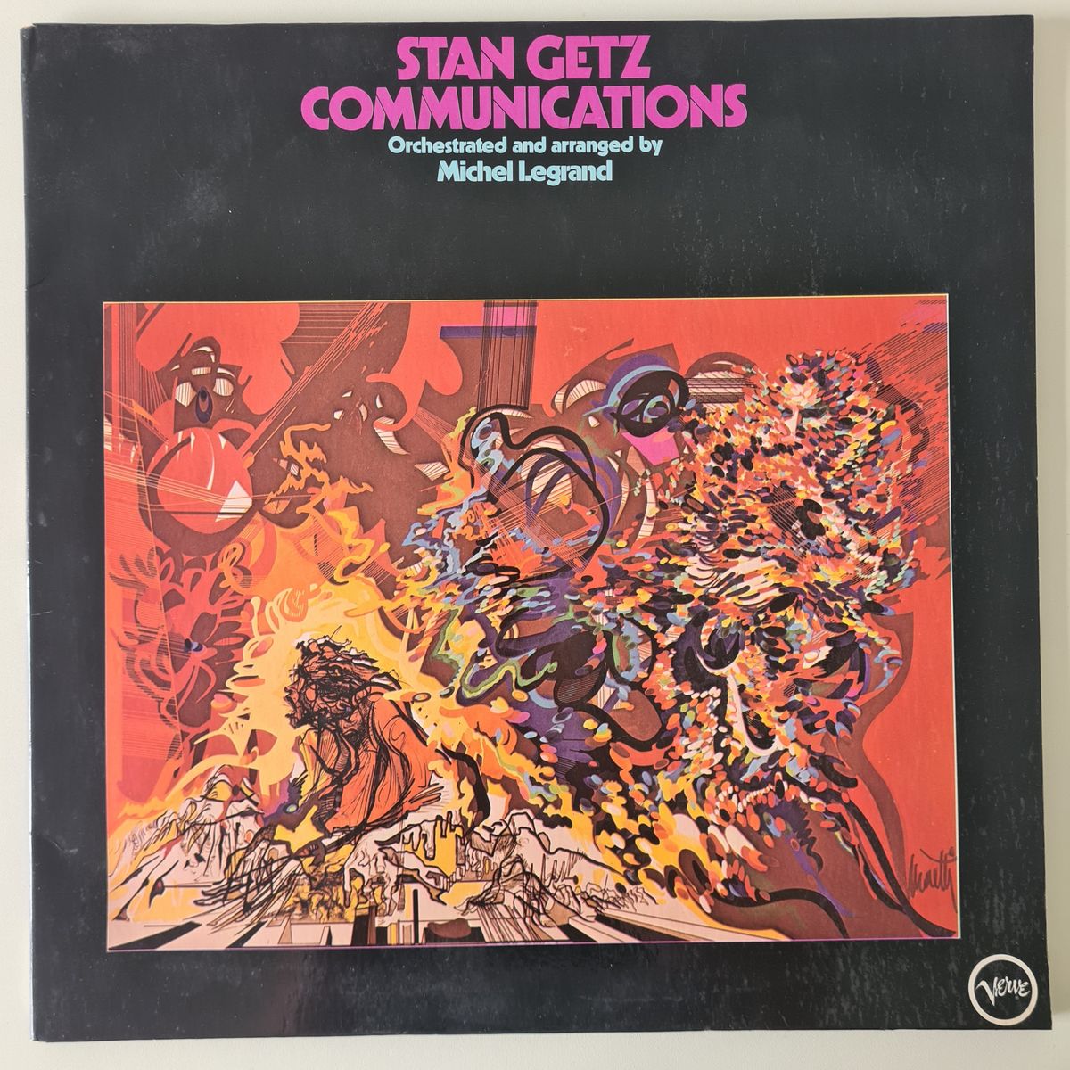 Stan Getz - Communication '72 - 1973 - Vinyl Record LP