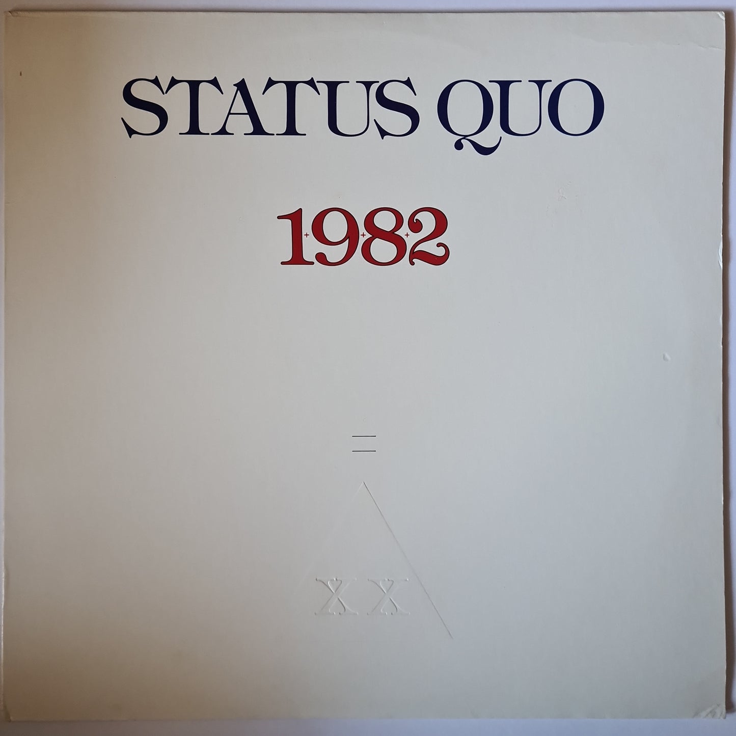 Status Quo – 1+9+8+2= X - 1982 - Vinyl Record LP - Sound Hound Records