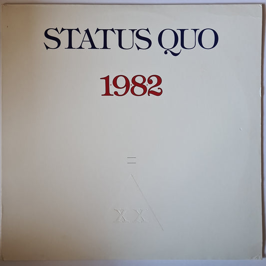 Status Quo – 1+9+8+2= X - 1982 - Vinyl Record LP - Sound Hound Records