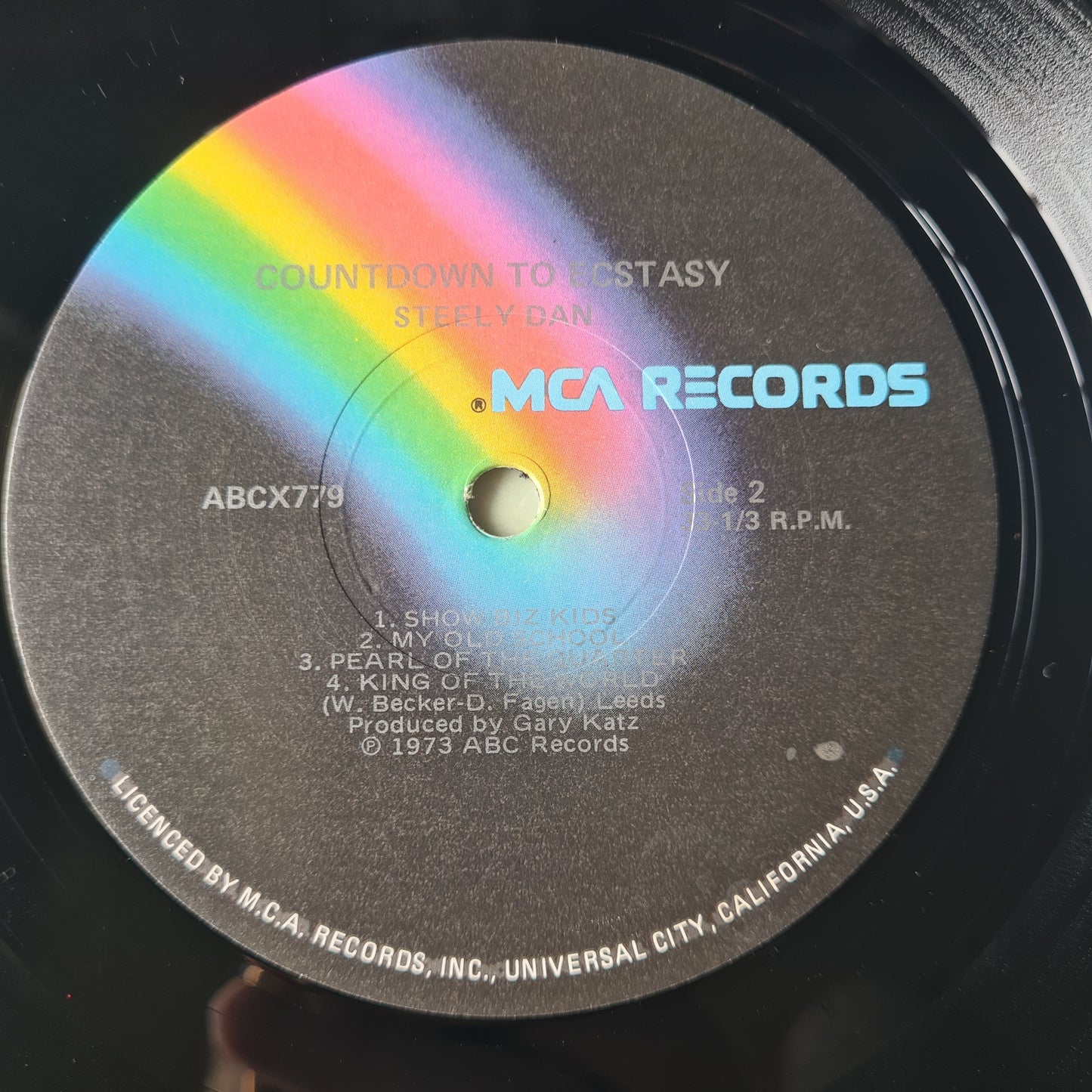 Steely Dan – Countdown To Ecstasy - 1973 (1979 Australian Rainbow Label reissue) - Vinyl Record LP - Sound Hound Records