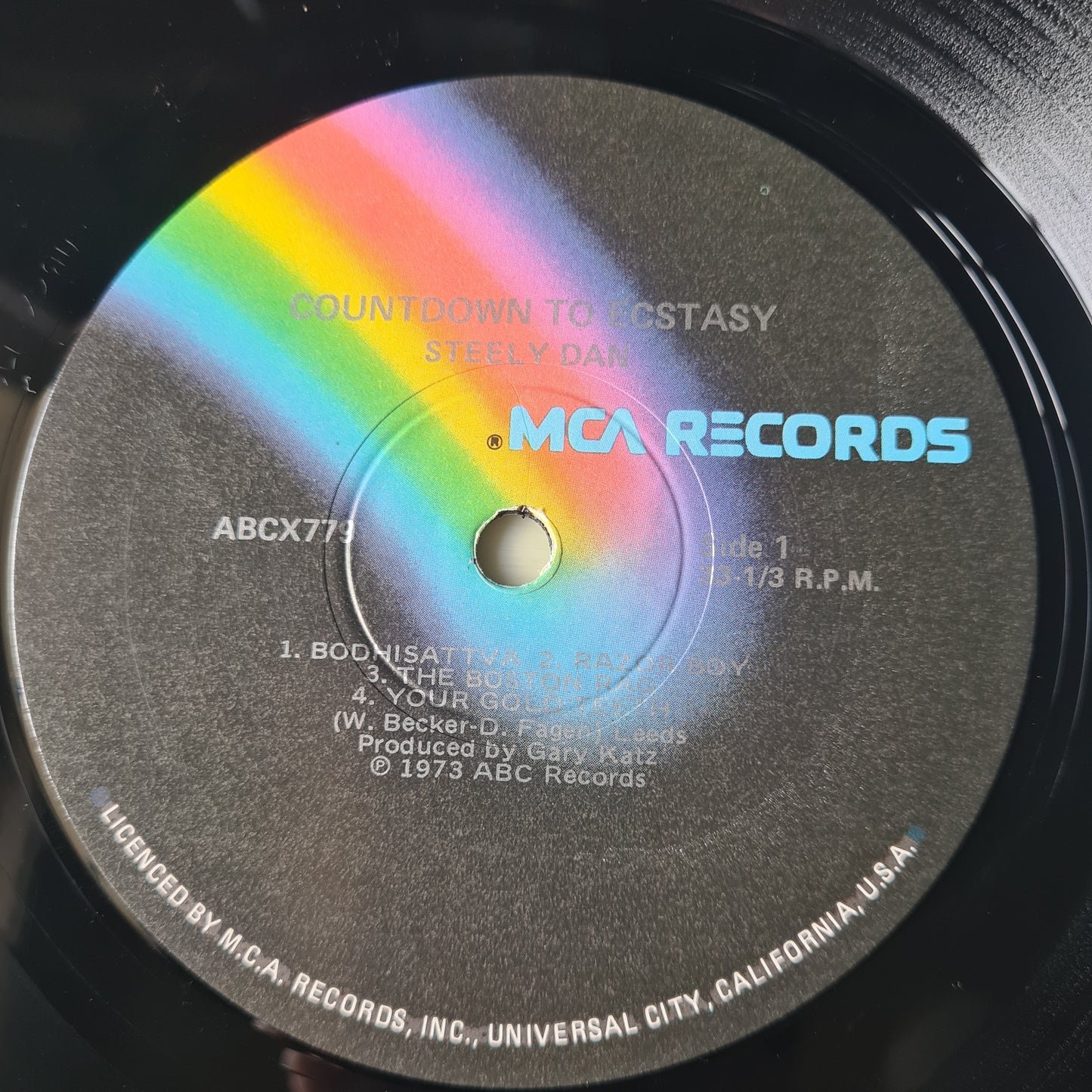 Steely Dan – Countdown To Ecstasy - 1973 (1979 Australian Rainbow Label reissue) - Vinyl Record LP - Sound Hound Records