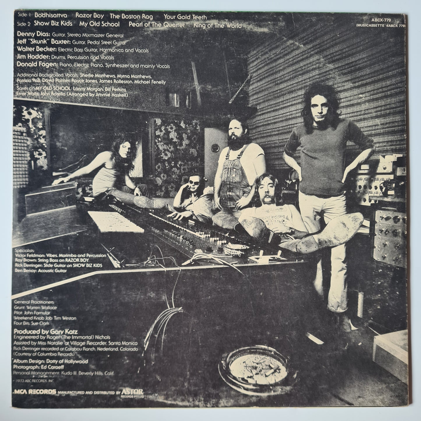 Steely Dan – Countdown To Ecstasy - 1973 (1979 Australian Rainbow Label reissue) - Vinyl Record LP - Sound Hound Records