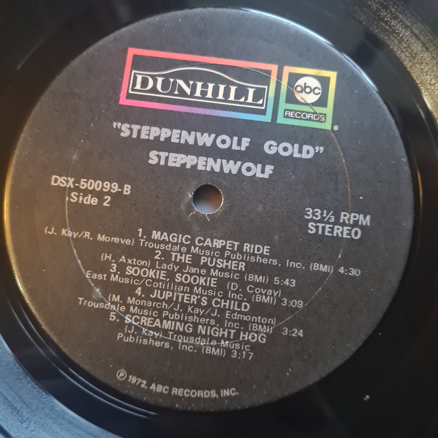 Steppenwolf – Steppenwolf Gold: Their Greatest Hits - 1972 (USA Gatefold Pressing) - Vinyl Record LP - Sound Hound Records