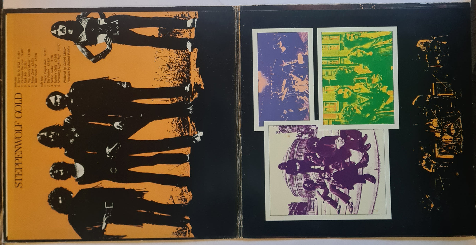 Steppenwolf – Steppenwolf Gold: Their Greatest Hits - 1972 (USA Gatefold Pressing) - Vinyl Record LP - Sound Hound Records