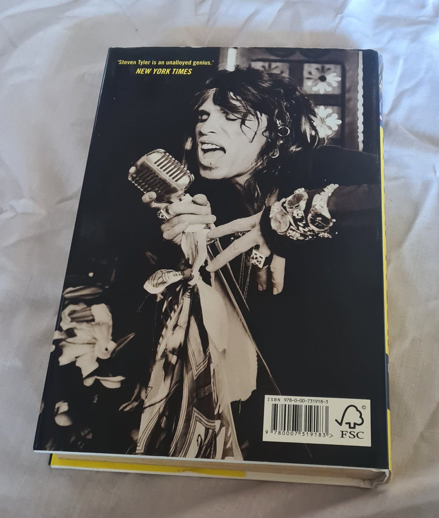 Steven Tyler (Aerosmith) - Does The Noise In My Head Bother You? - Hardcover Book (Autobiography) - Sound Hound Records