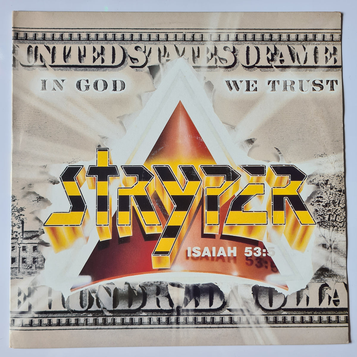 Stryper – In God We Trust - 1988 (Australian Gatefold Pressing) - Vinyl Record LP - Sound Hound Records