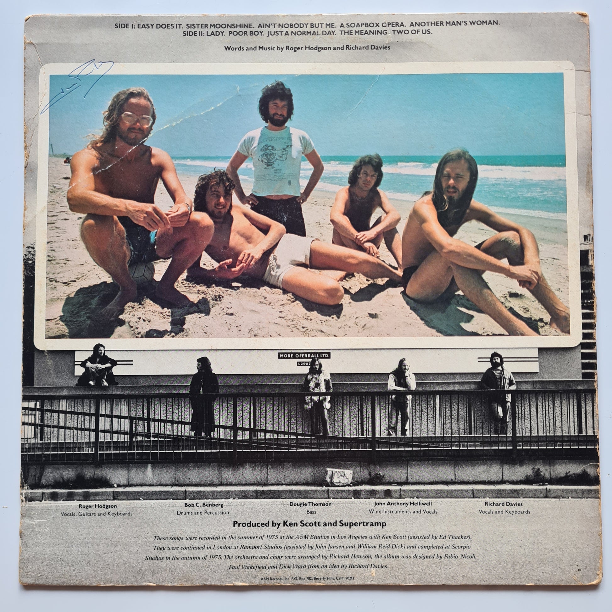 Supertramp – Crisis? What Crisis? - 1975 (USA Pressing) - Vinyl Record LP - Sound Hound Records
