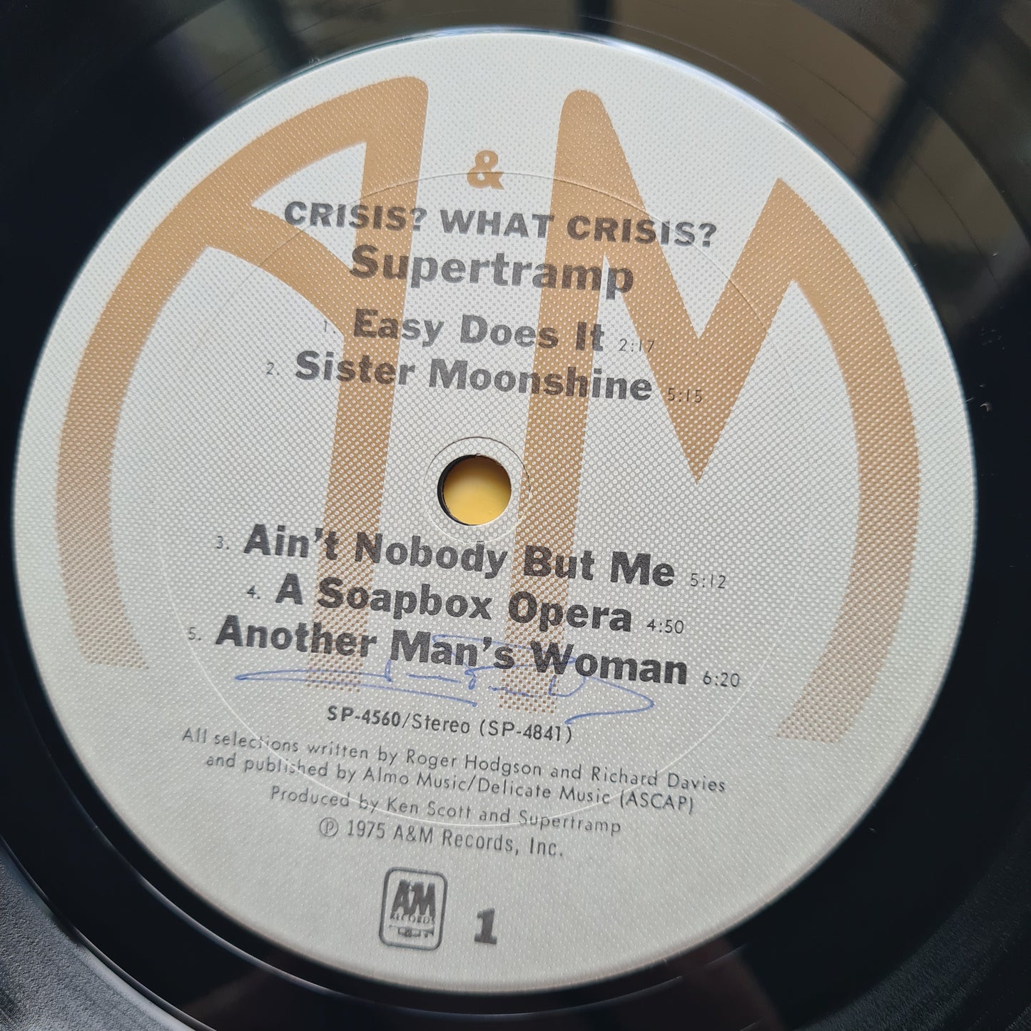 Supertramp – Crisis? What Crisis? - 1975 (USA Pressing) - Vinyl Record LP - Sound Hound Records