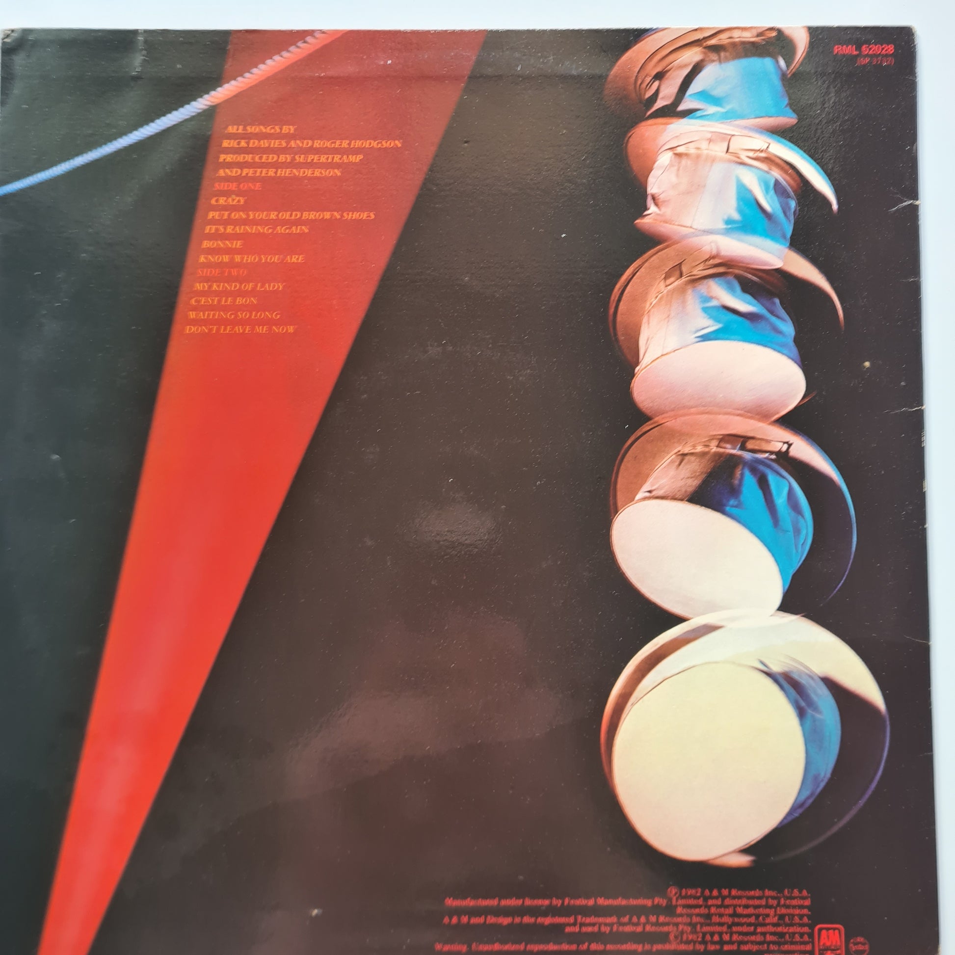Supertramp – Famous Last Words - 1982 - Vinyl Record LP (near mint) - Sound Hound Records